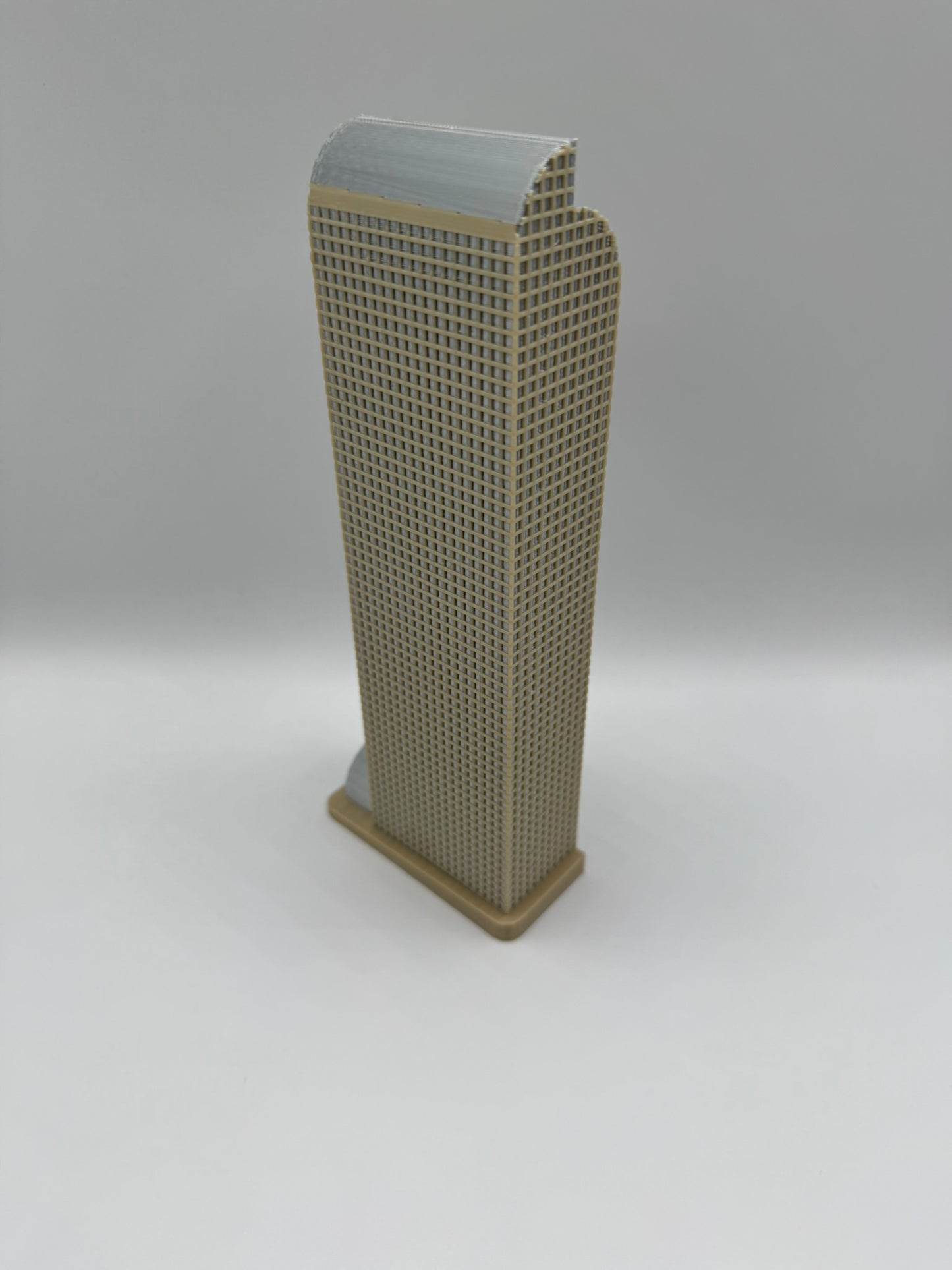 Wells Fargo Center Denver Model- 3D Printed Full Color
