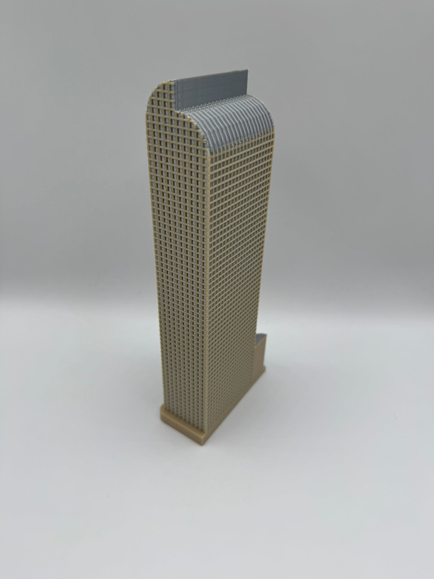 Wells Fargo Center Denver Model- 3D Printed Full Color