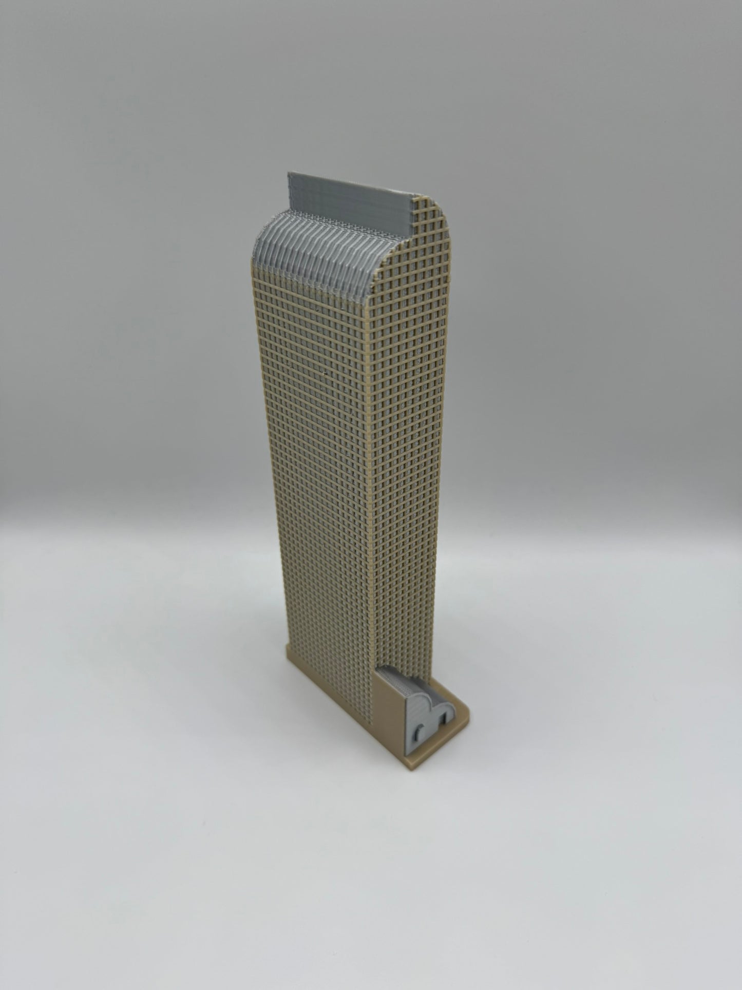 Wells Fargo Center Denver Model- 3D Printed Full Color