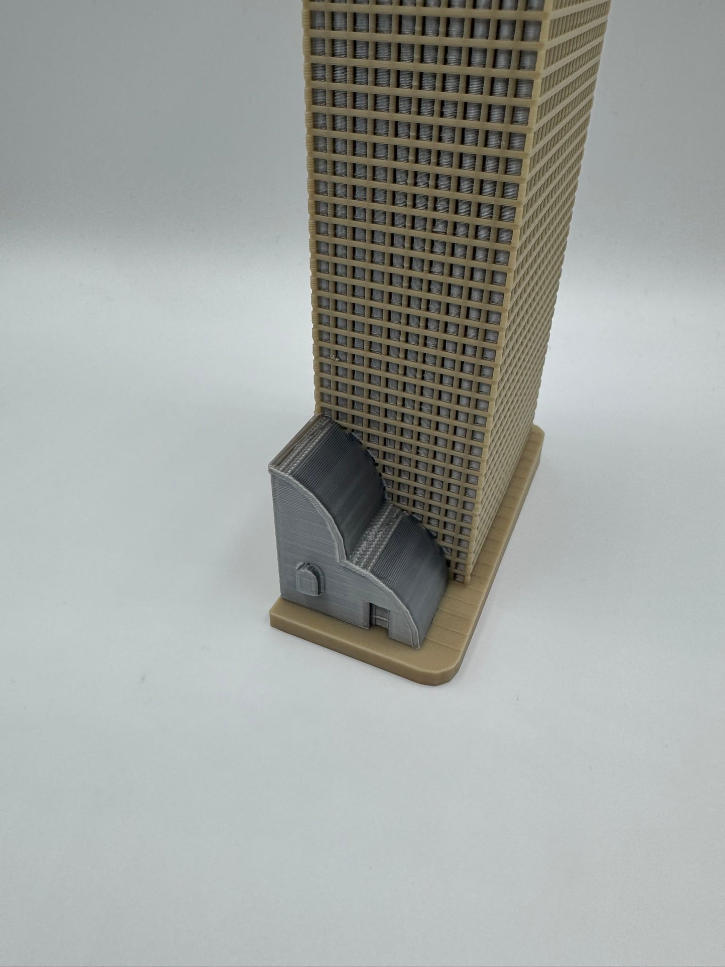 Wells Fargo Center Denver Model- 3D Printed Full Color