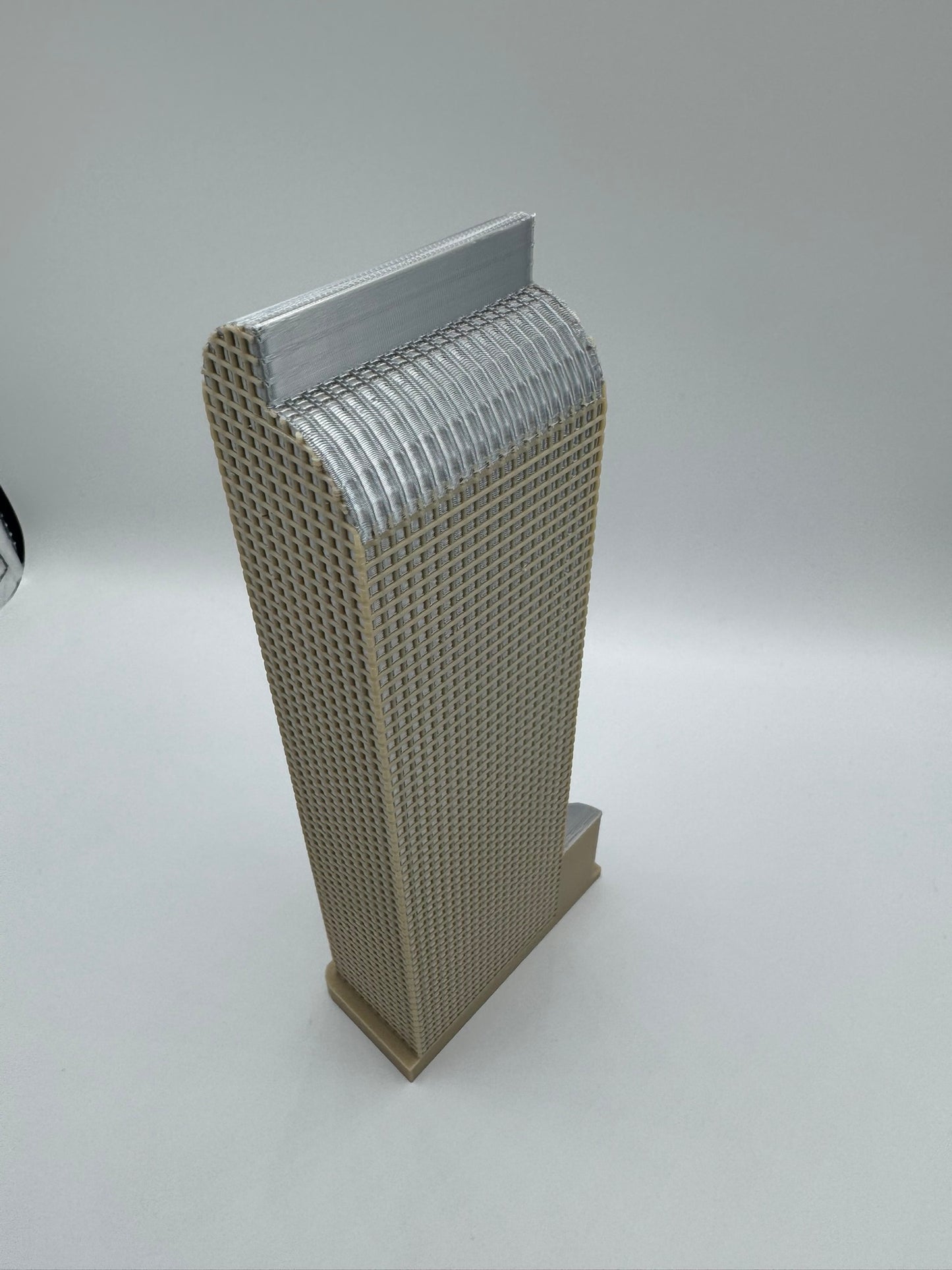 Wells Fargo Center Denver Model- 3D Printed Full Color