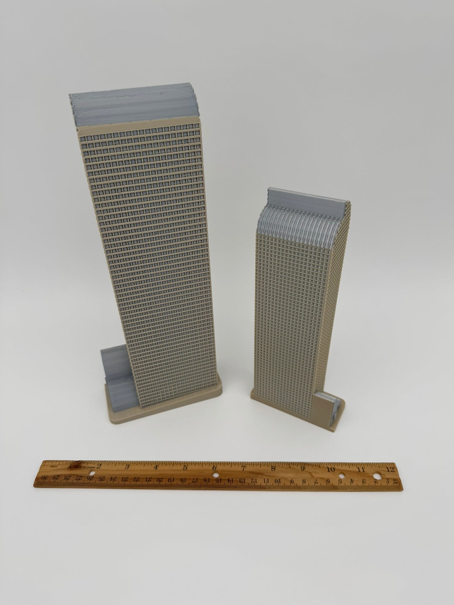 Wells Fargo Center Denver Model- 3D Printed Full Color