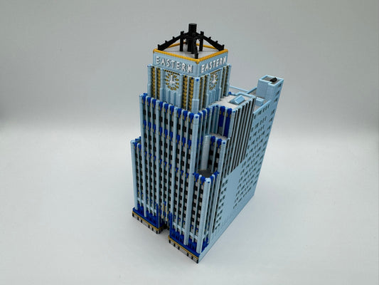 Eastern Columbia Building Model-3D Printed Full Color