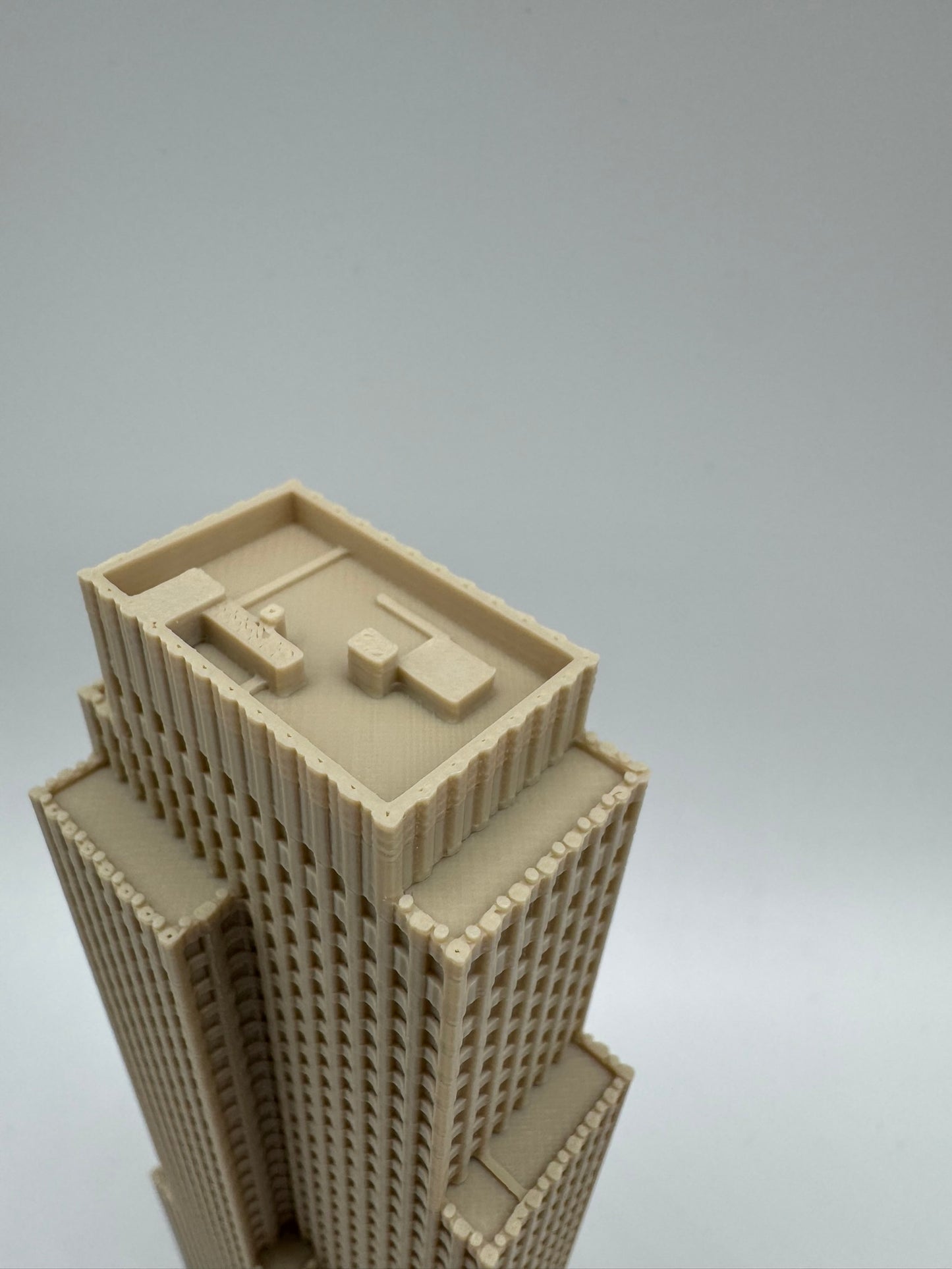 Daily News Building Model- 3D Printed