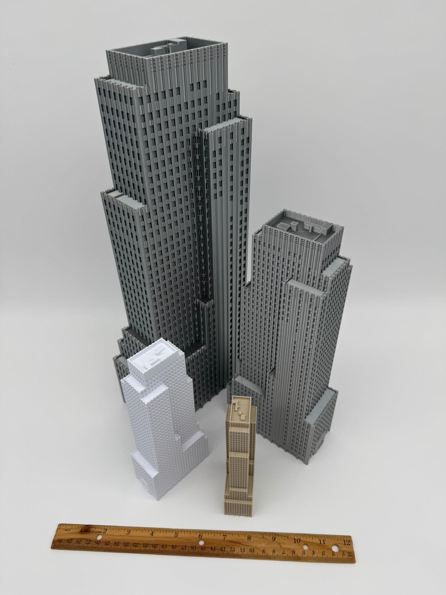 Daily News Building Model- 3D Printed