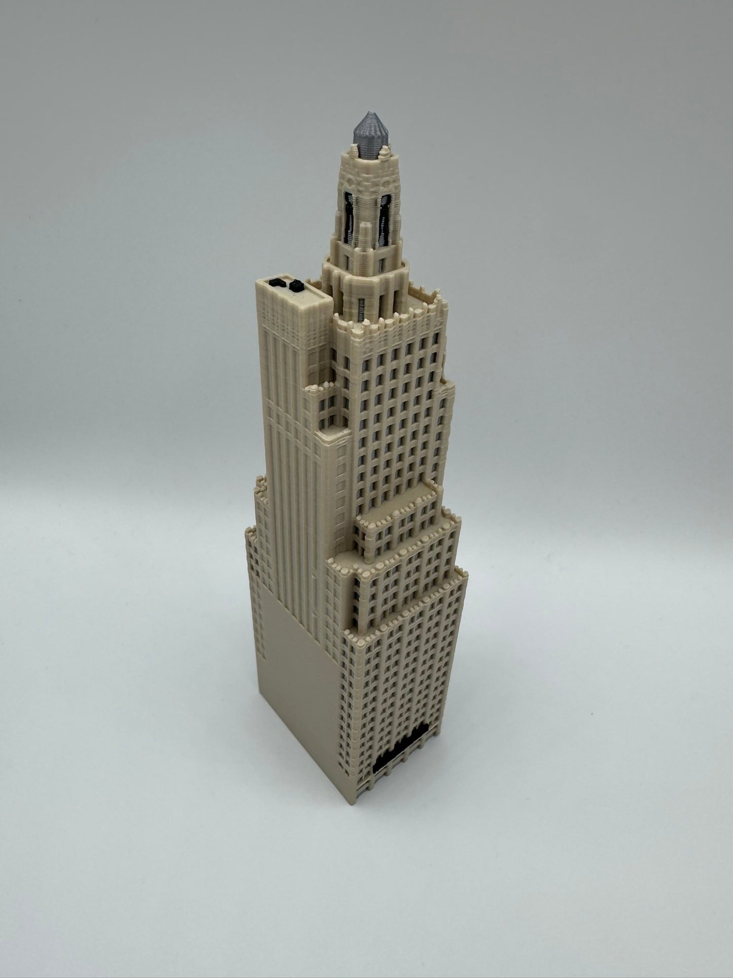 Kansas City Power and Light Building Model- 3D Printed Full Color