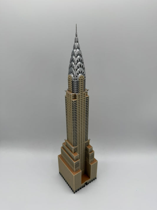 Chrysler Building Model- 3D Printed Full Color
