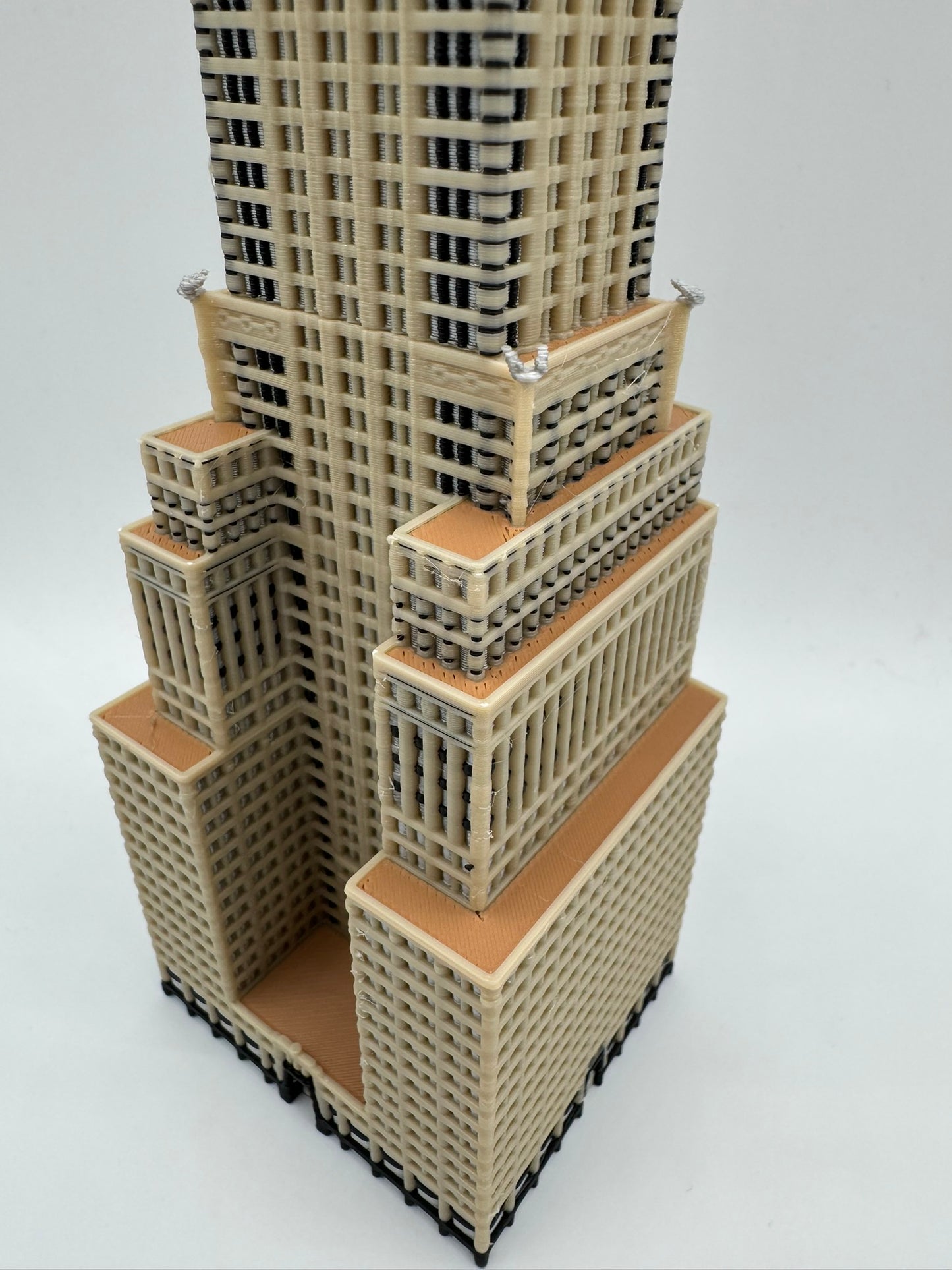 Chrysler Building Model- 3D Printed Full Color