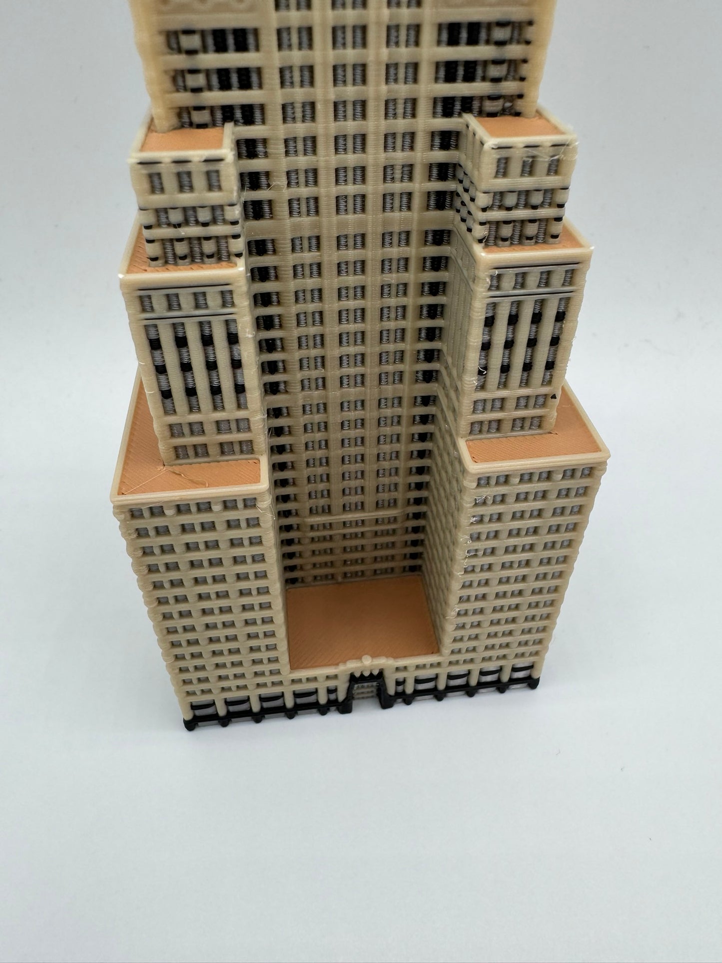 Chrysler Building Model- 3D Printed Full Color