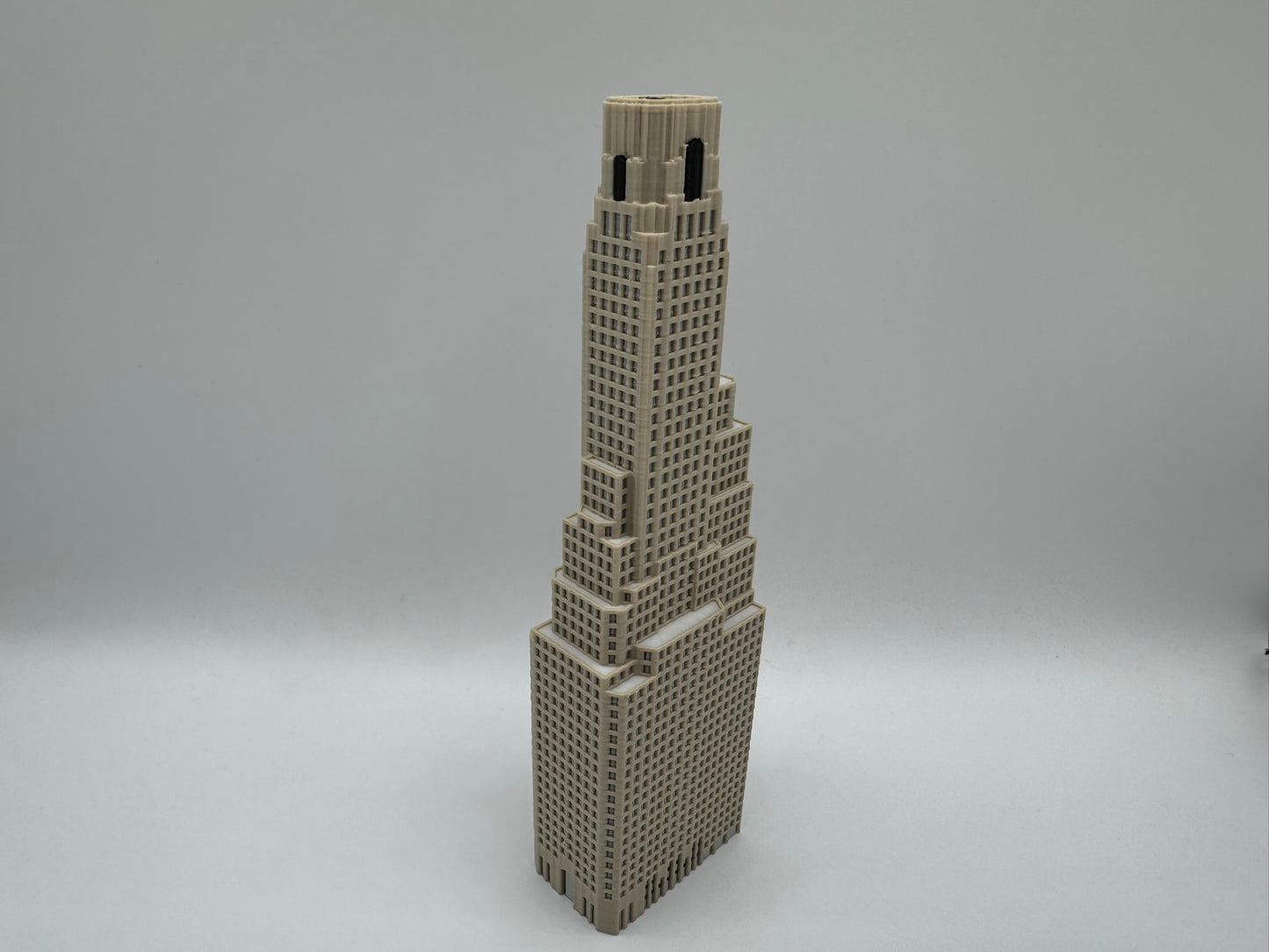 One Wall Street Model- 3D Printed Full Color
