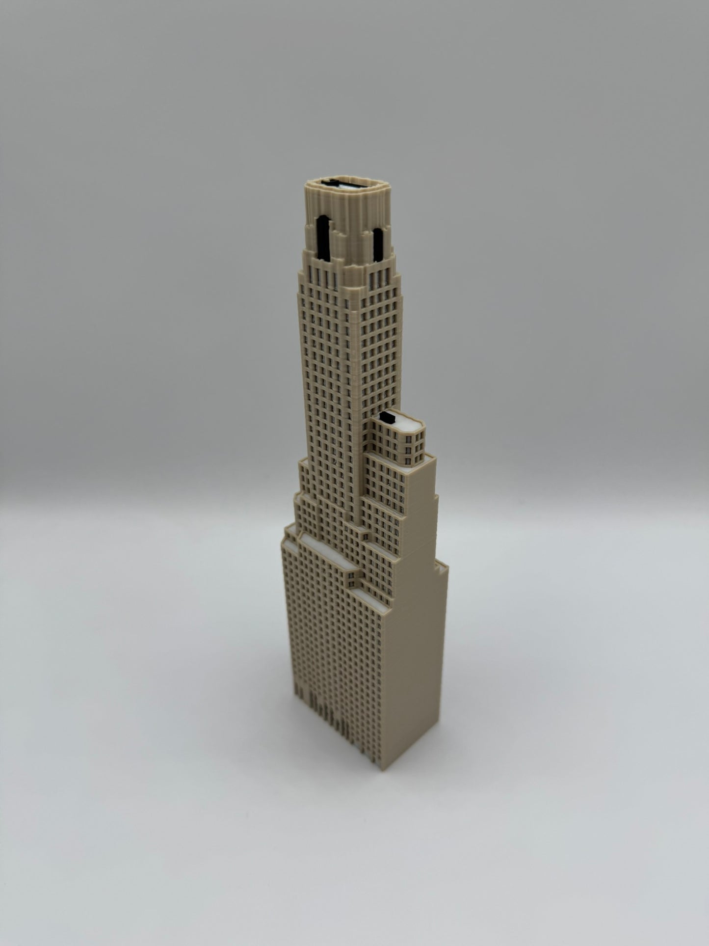 One Wall Street Model- 3D Printed Full Color