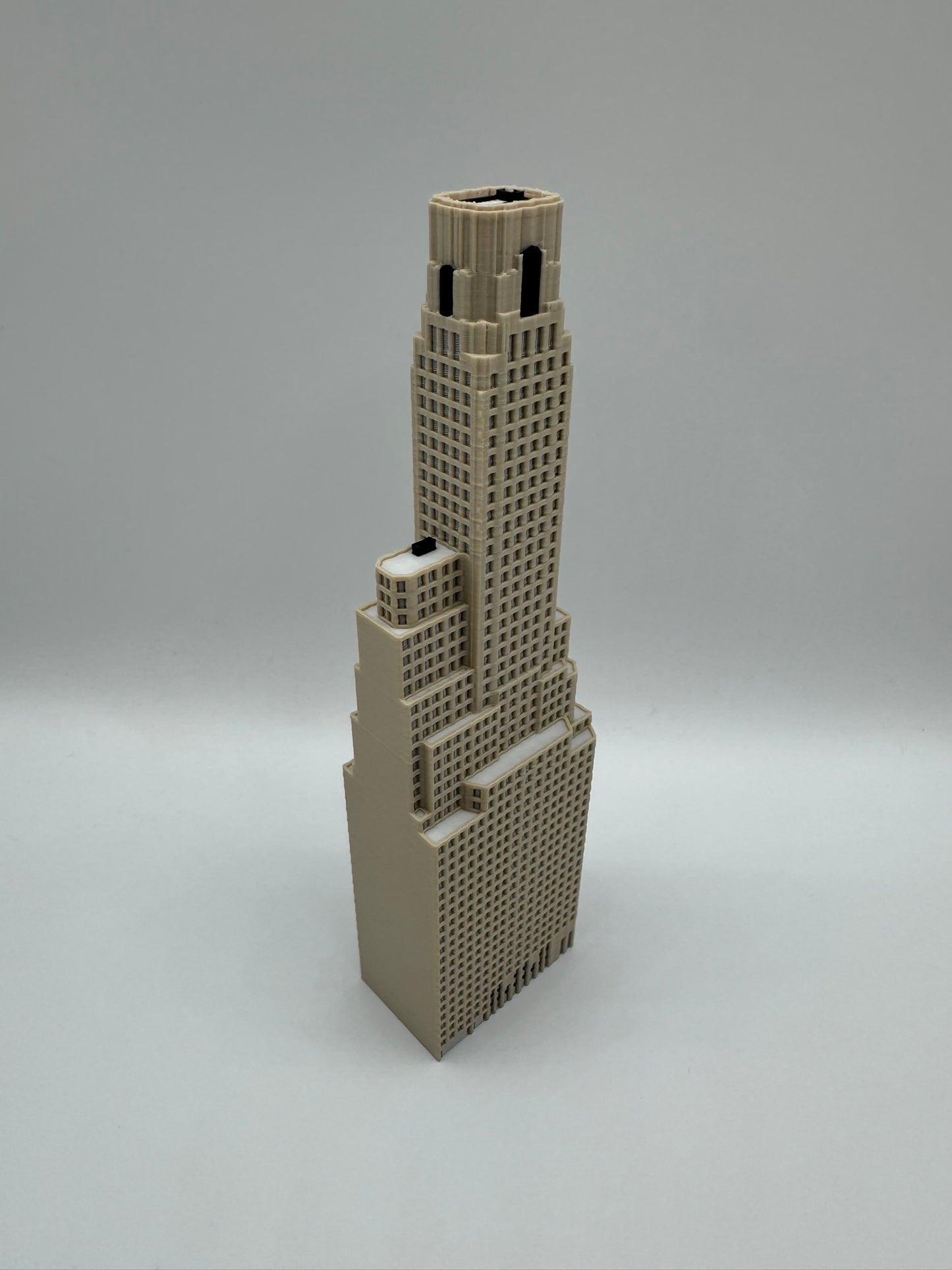 One Wall Street Model- 3D Printed Full Color