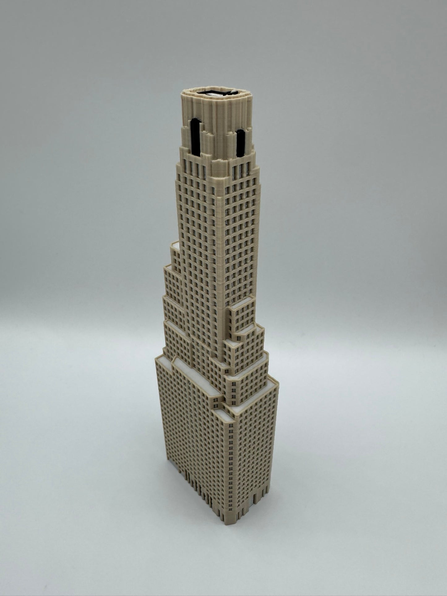 One Wall Street Model- 3D Printed Full Color