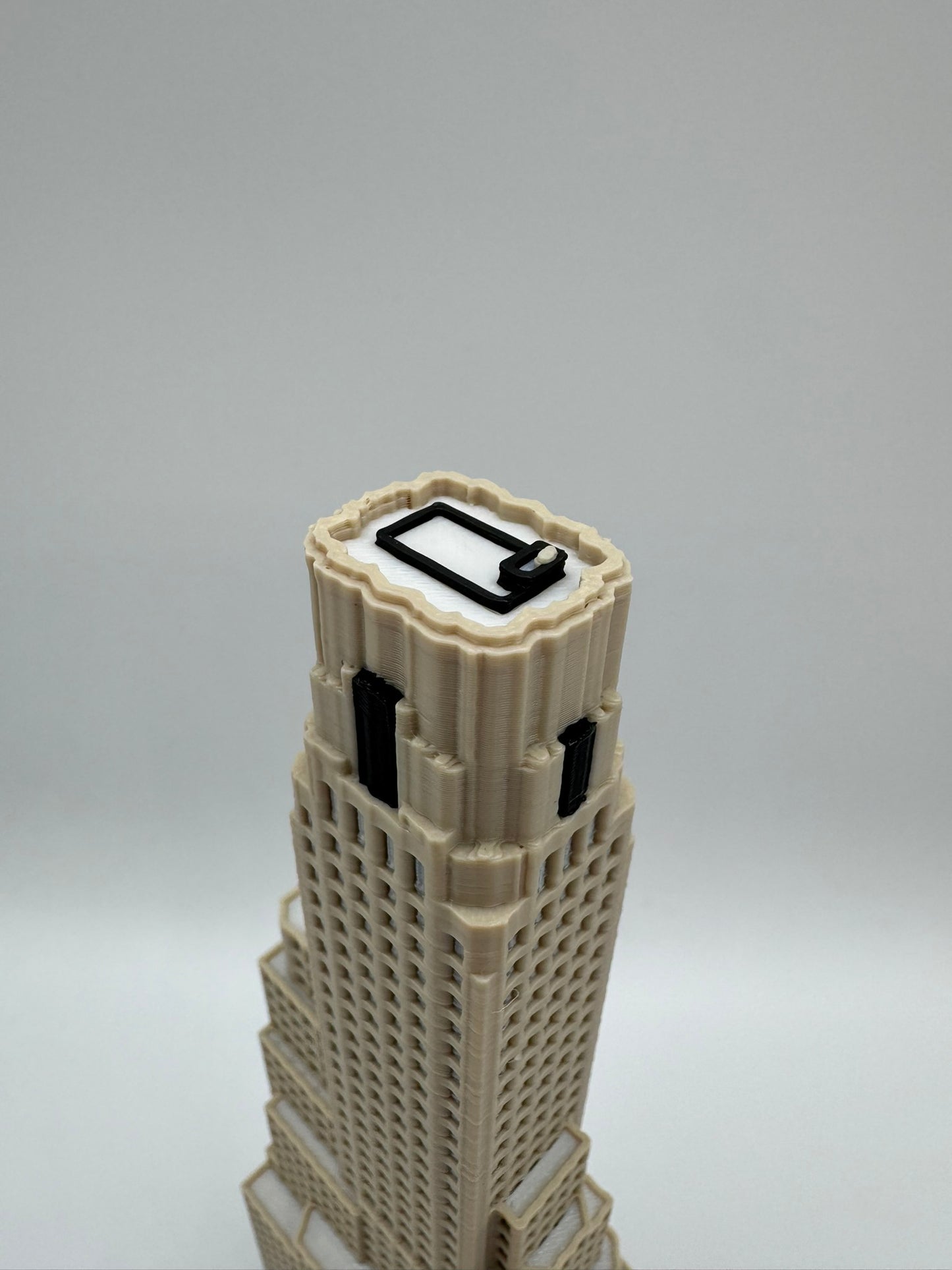 One Wall Street Model- 3D Printed Full Color