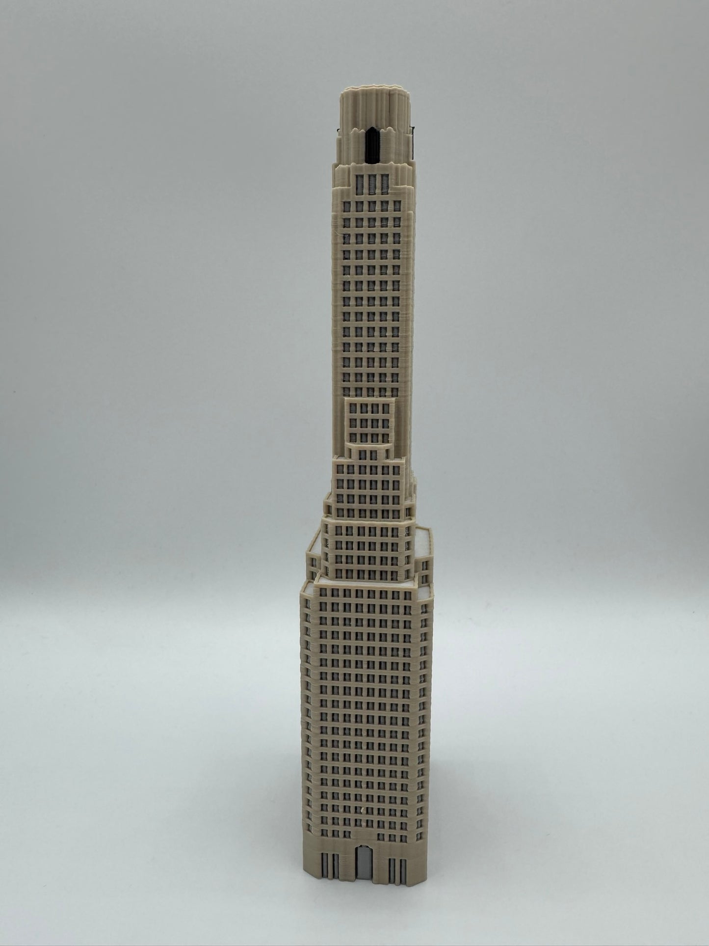 One Wall Street Model- 3D Printed Full Color