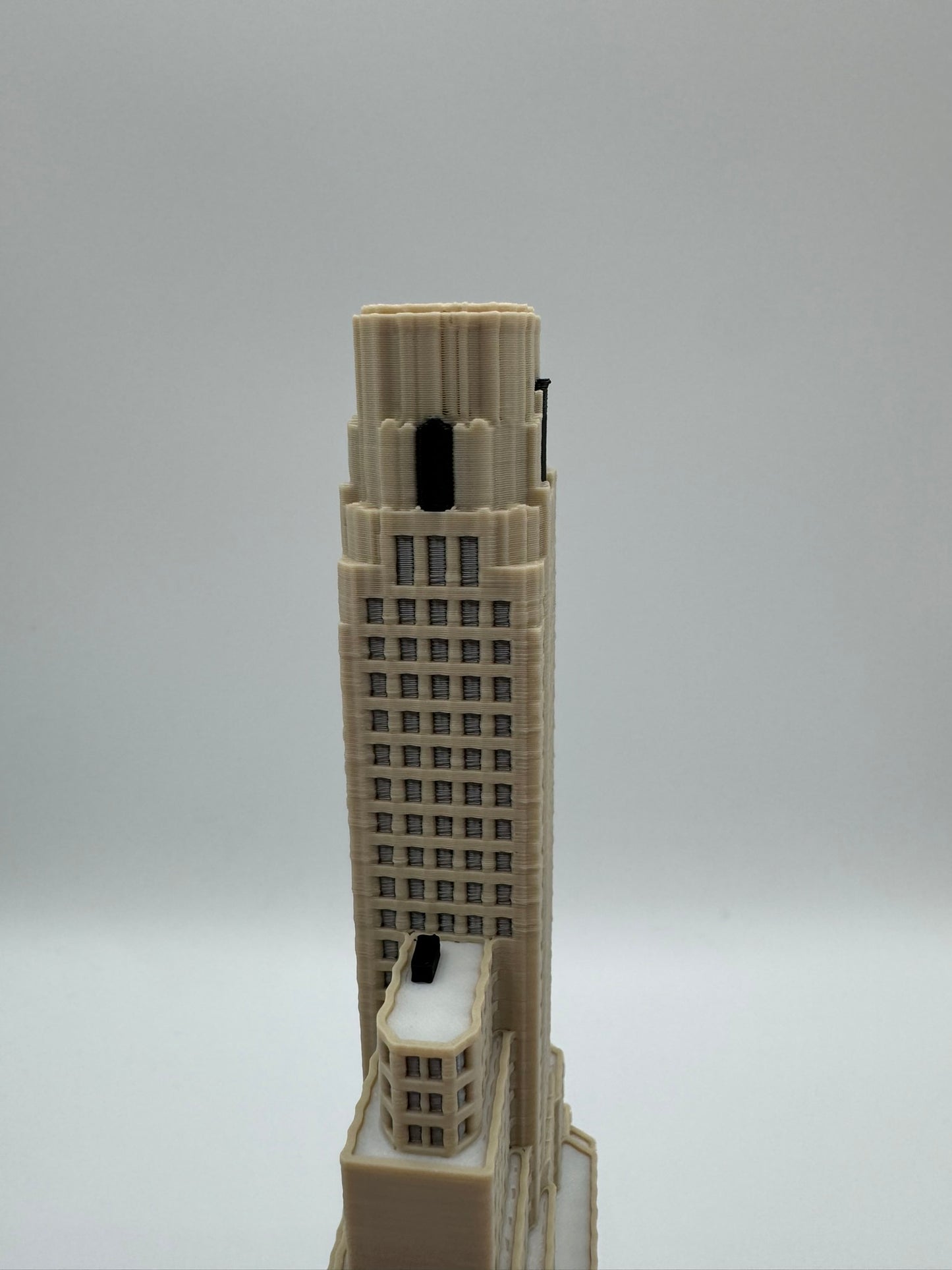 One Wall Street Model- 3D Printed Full Color