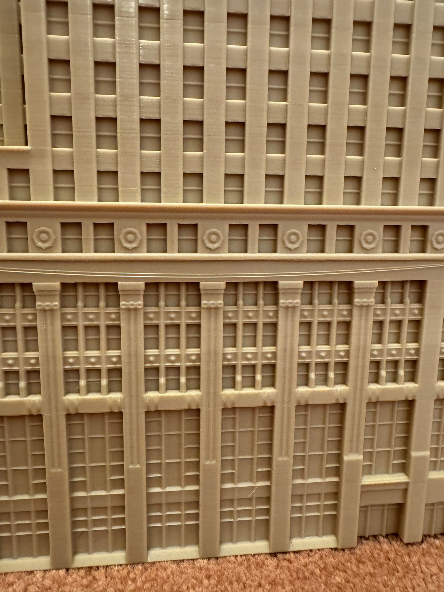 Extra Large 40 Wall Street Model- 3D Printed