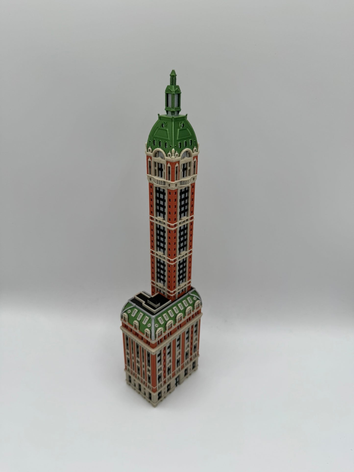 Singer Building Model- 3D Printed Full Color