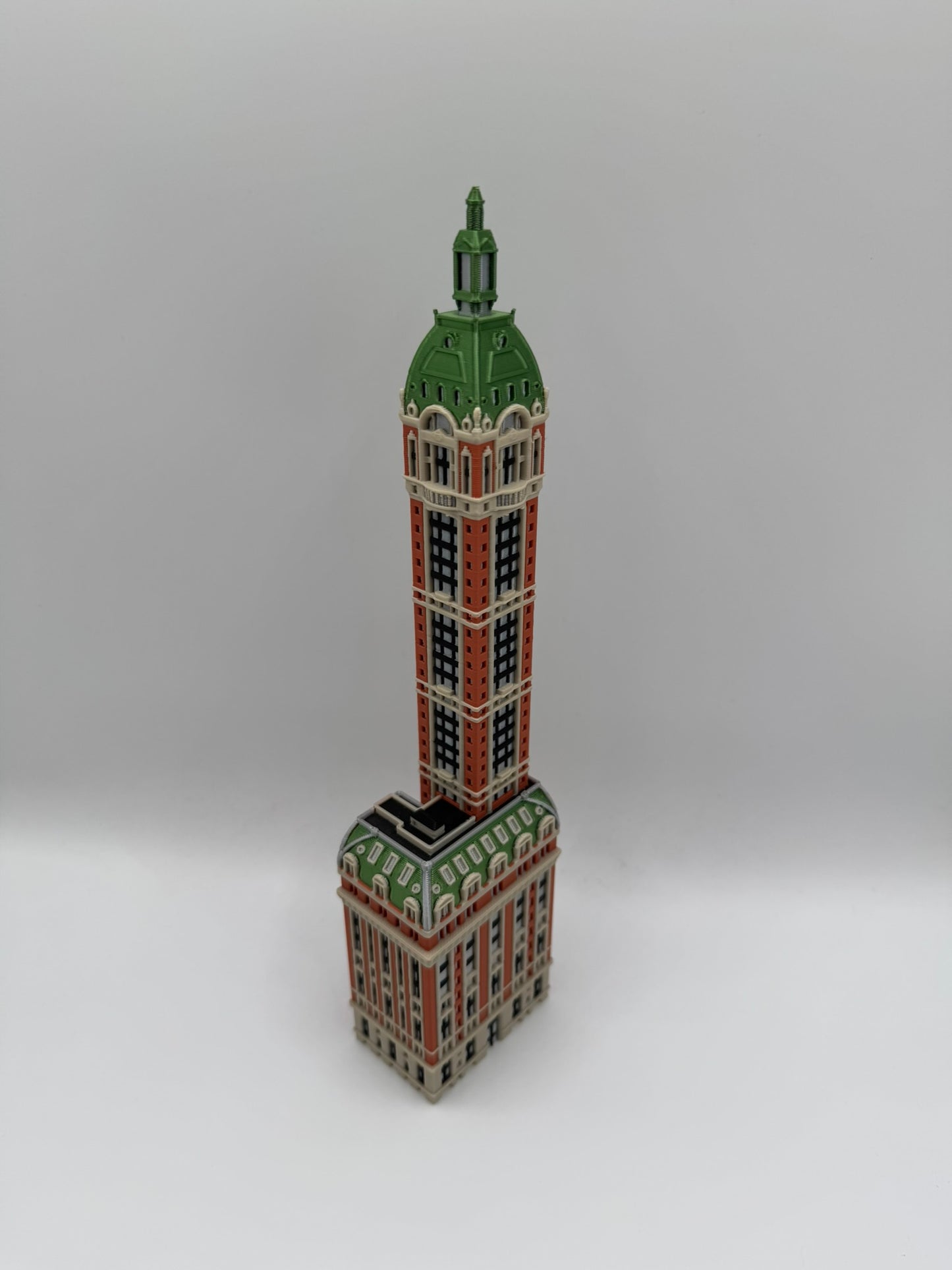 Singer Building Model- 3D Printed Full Color