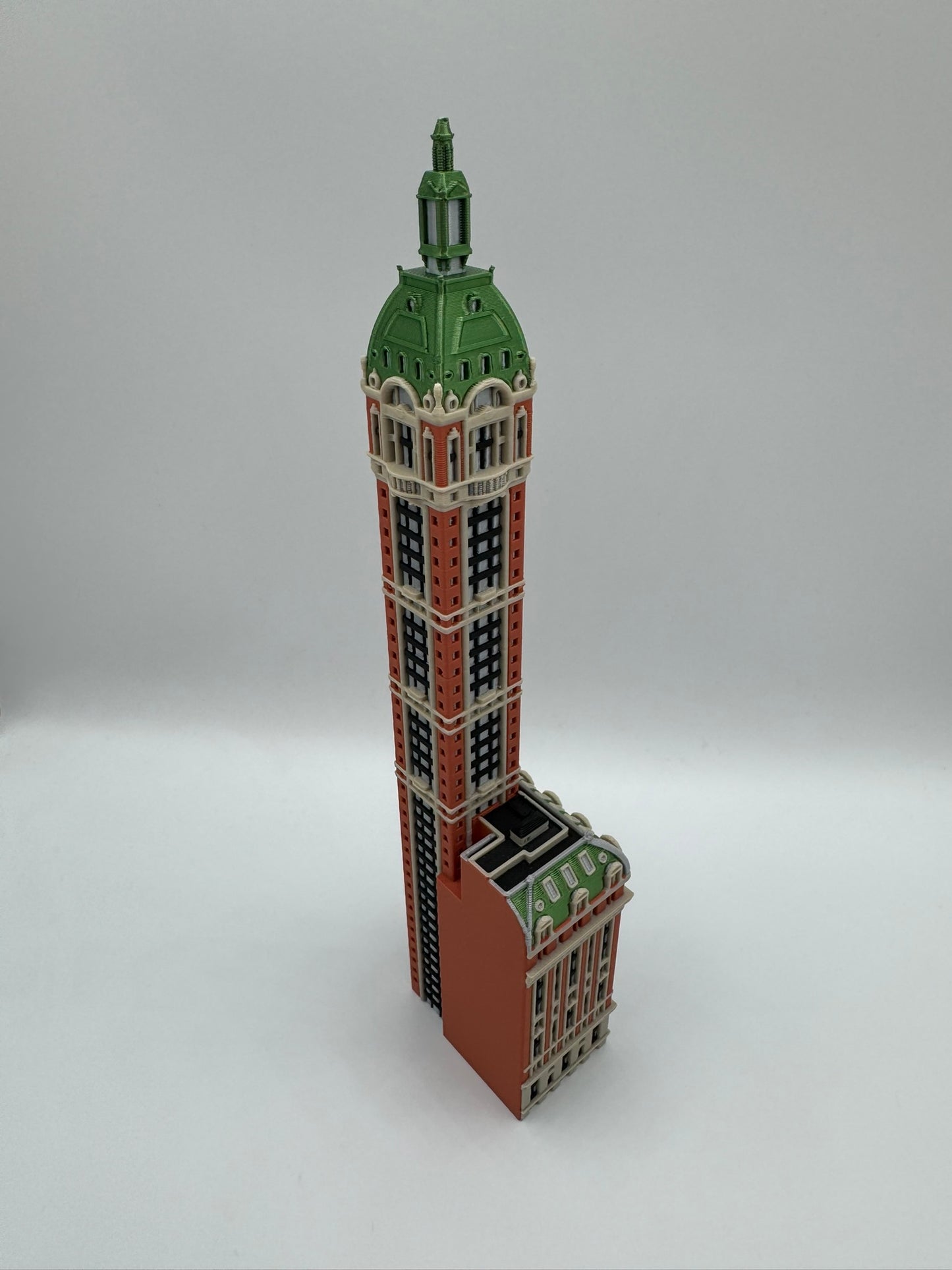 Singer Building Model- 3D Printed Full Color