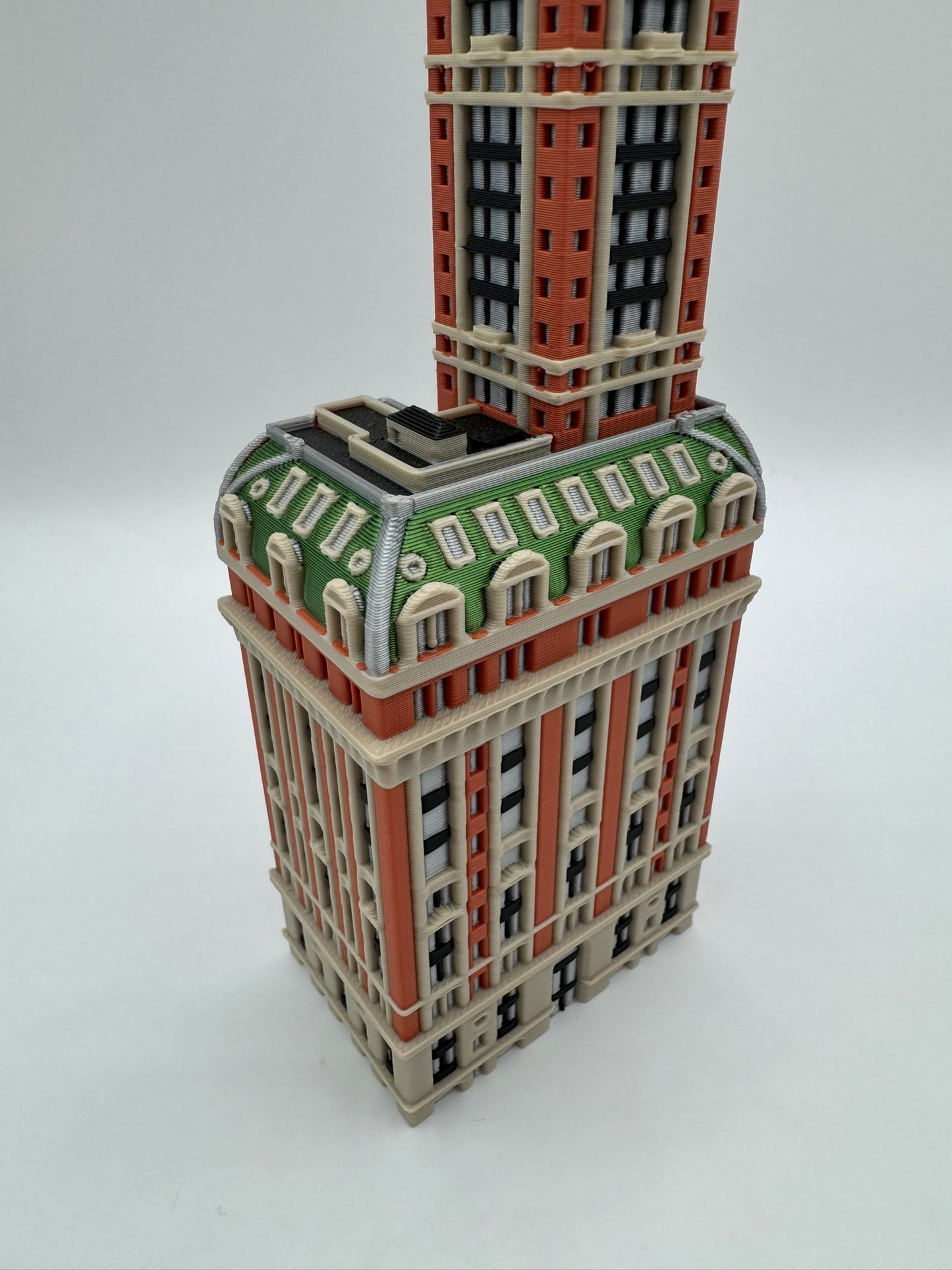 Singer Building Model- 3D Printed Full Color