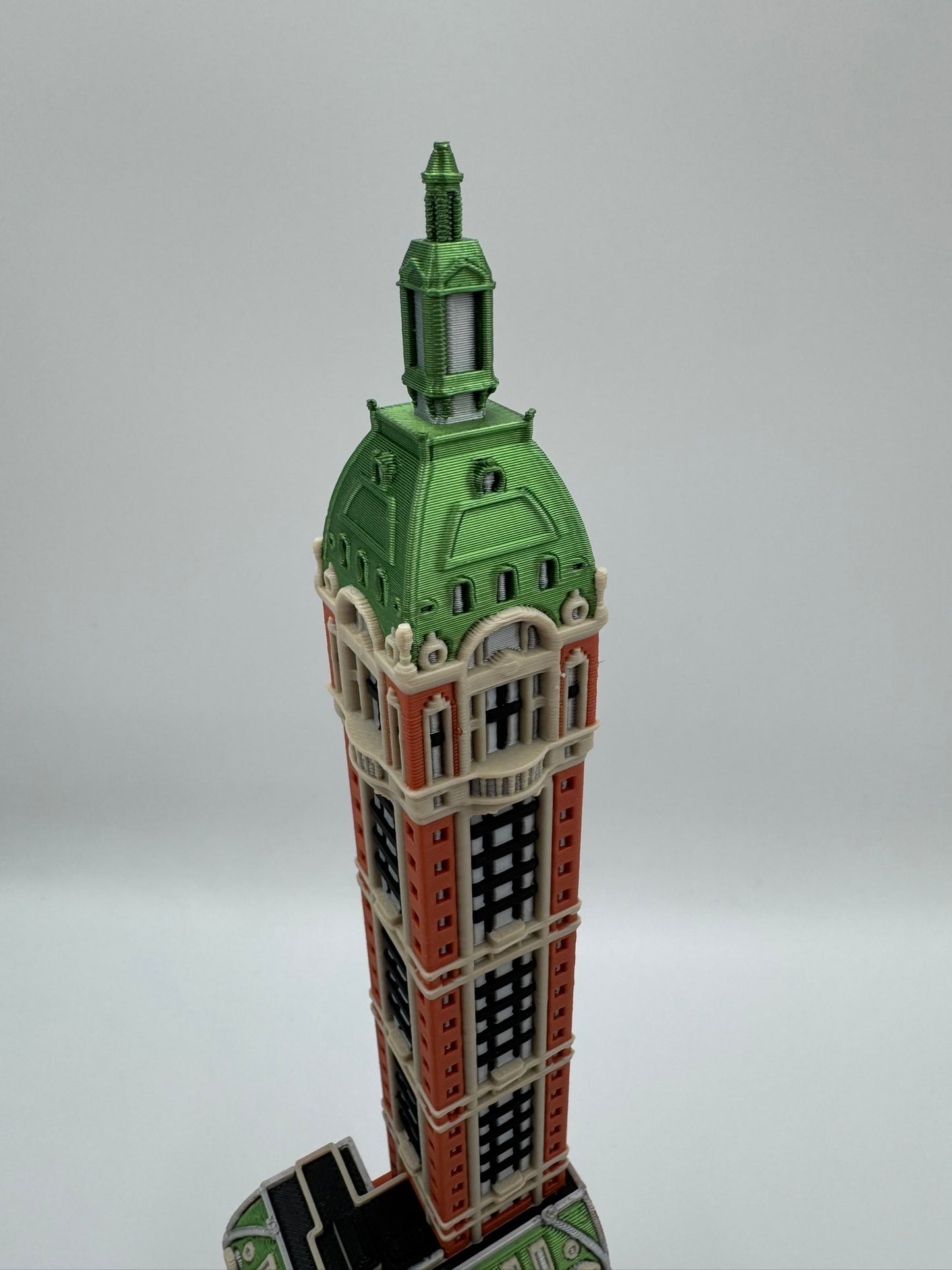 Singer Building Model- 3D Printed Full Color