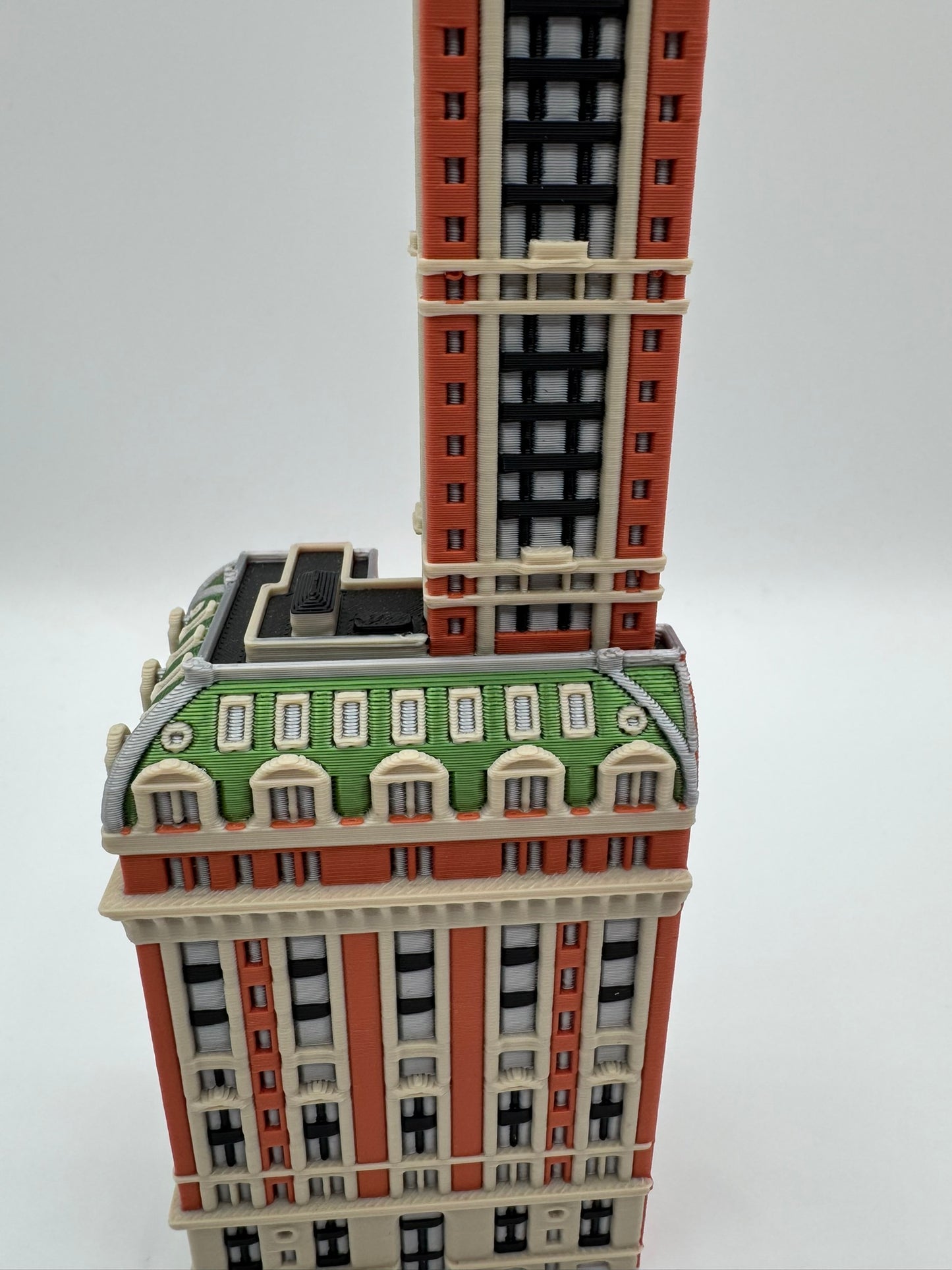 Singer Building Model- 3D Printed Full Color
