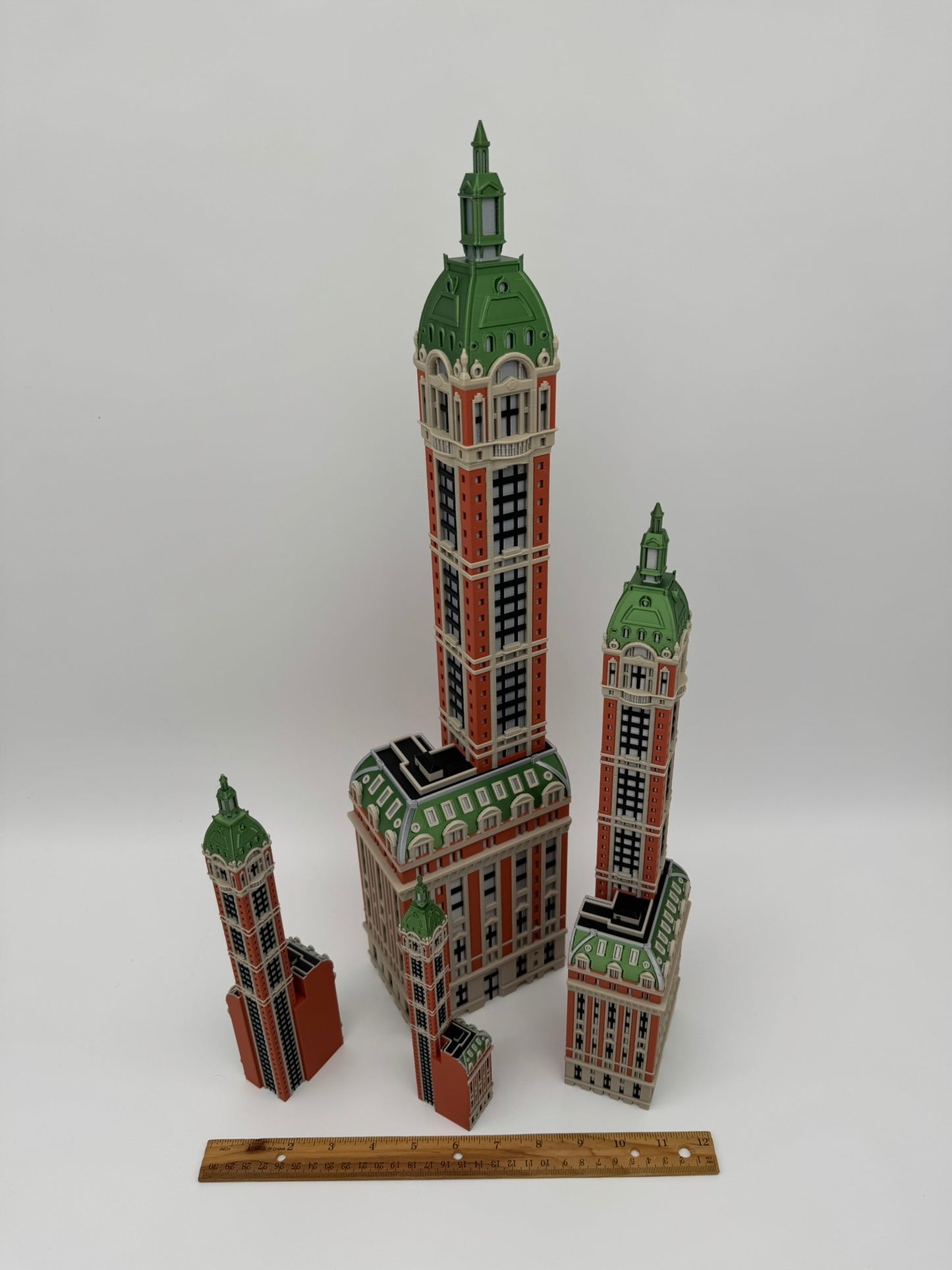 Singer Building Model- 3D Printed Full Color