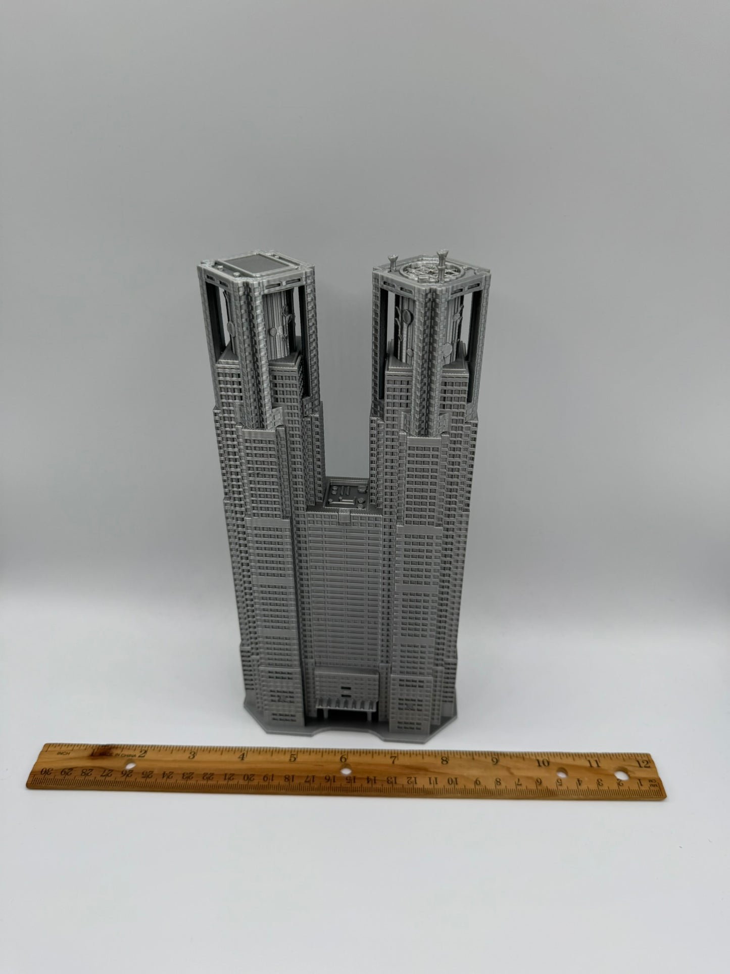 Tokyo Metropolitan Government Building No.1 Model- 3D Printed