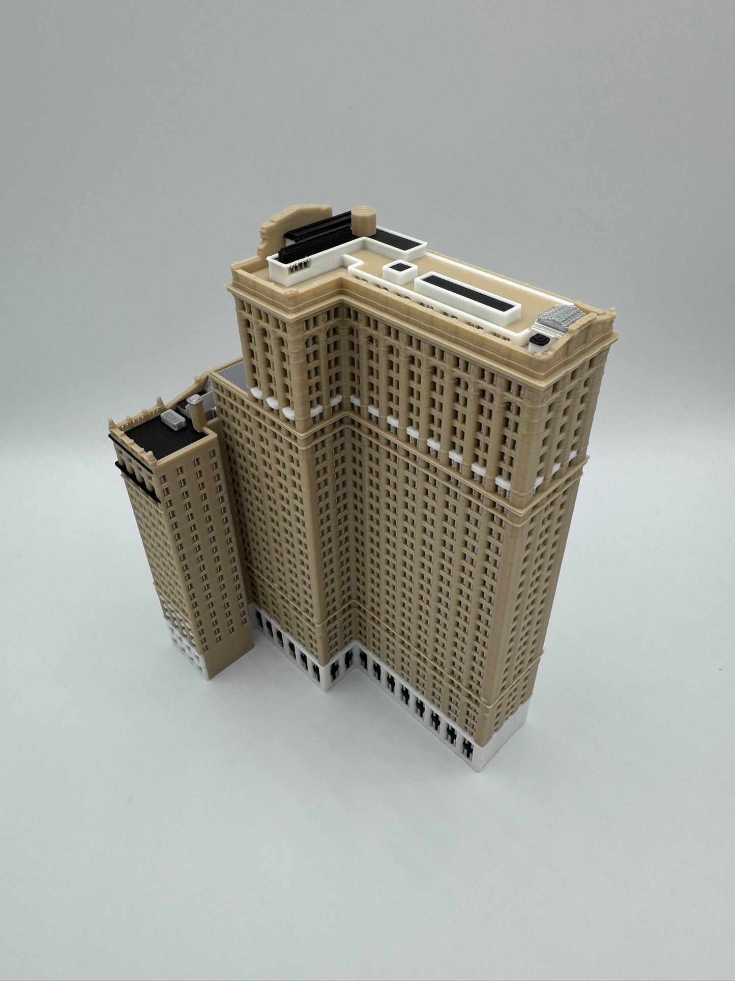 Whitehall Building Model- 3D Printed Full Color