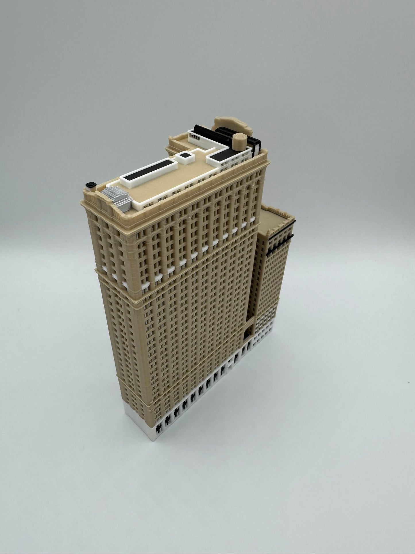 Whitehall Building Model- 3D Printed Full Color