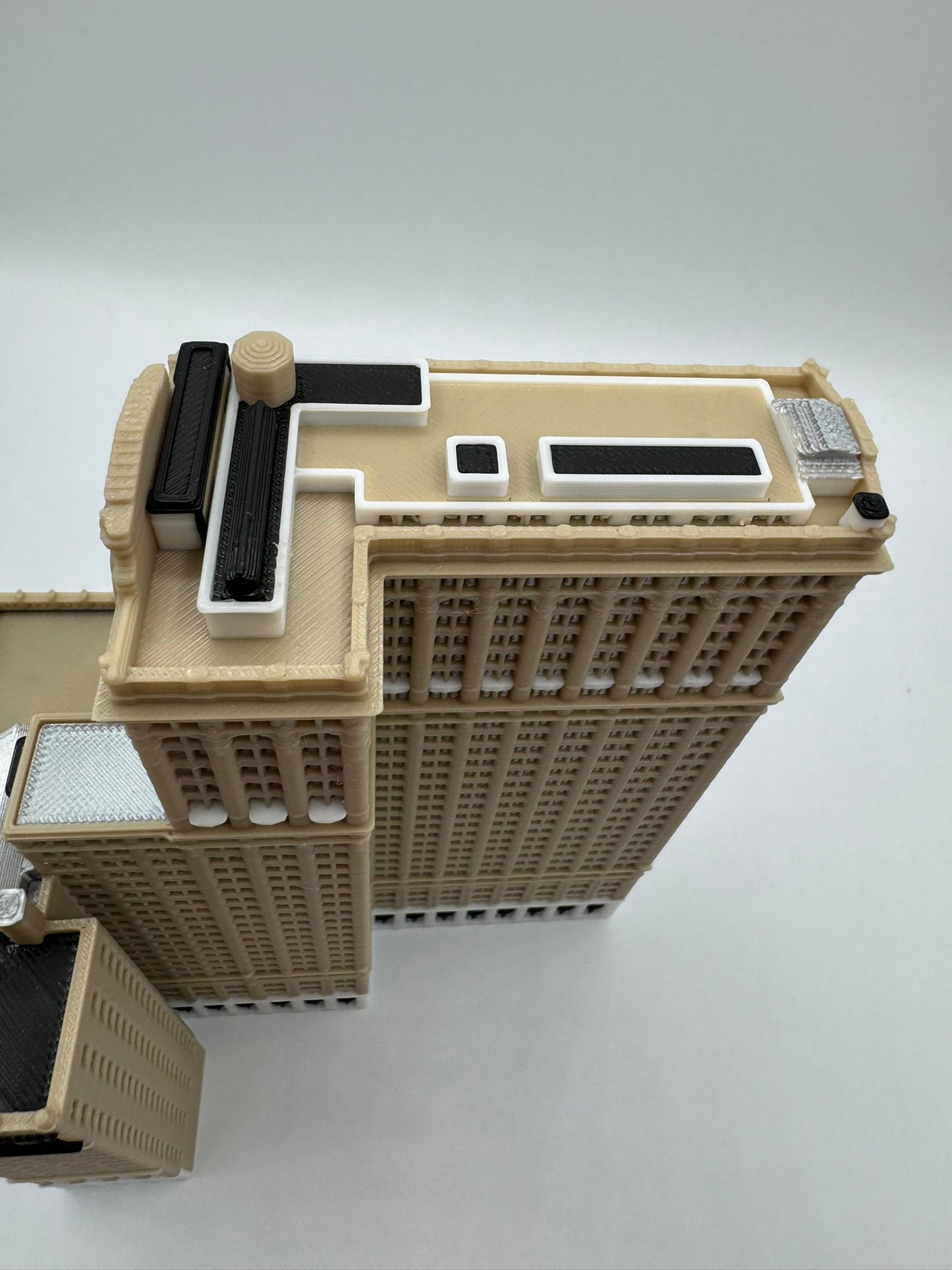 Whitehall Building Model- 3D Printed Full Color
