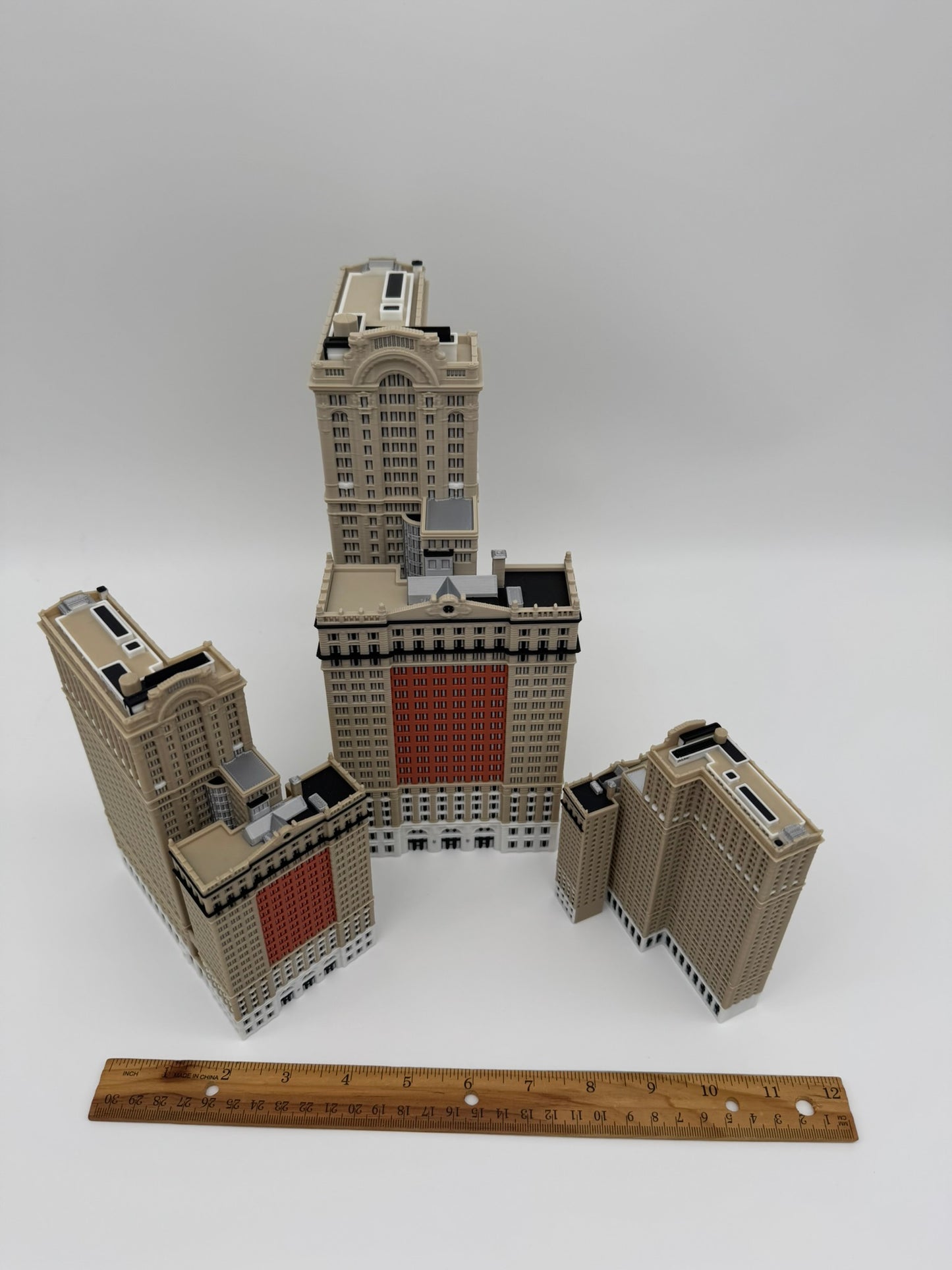 Whitehall Building Model- 3D Printed Full Color