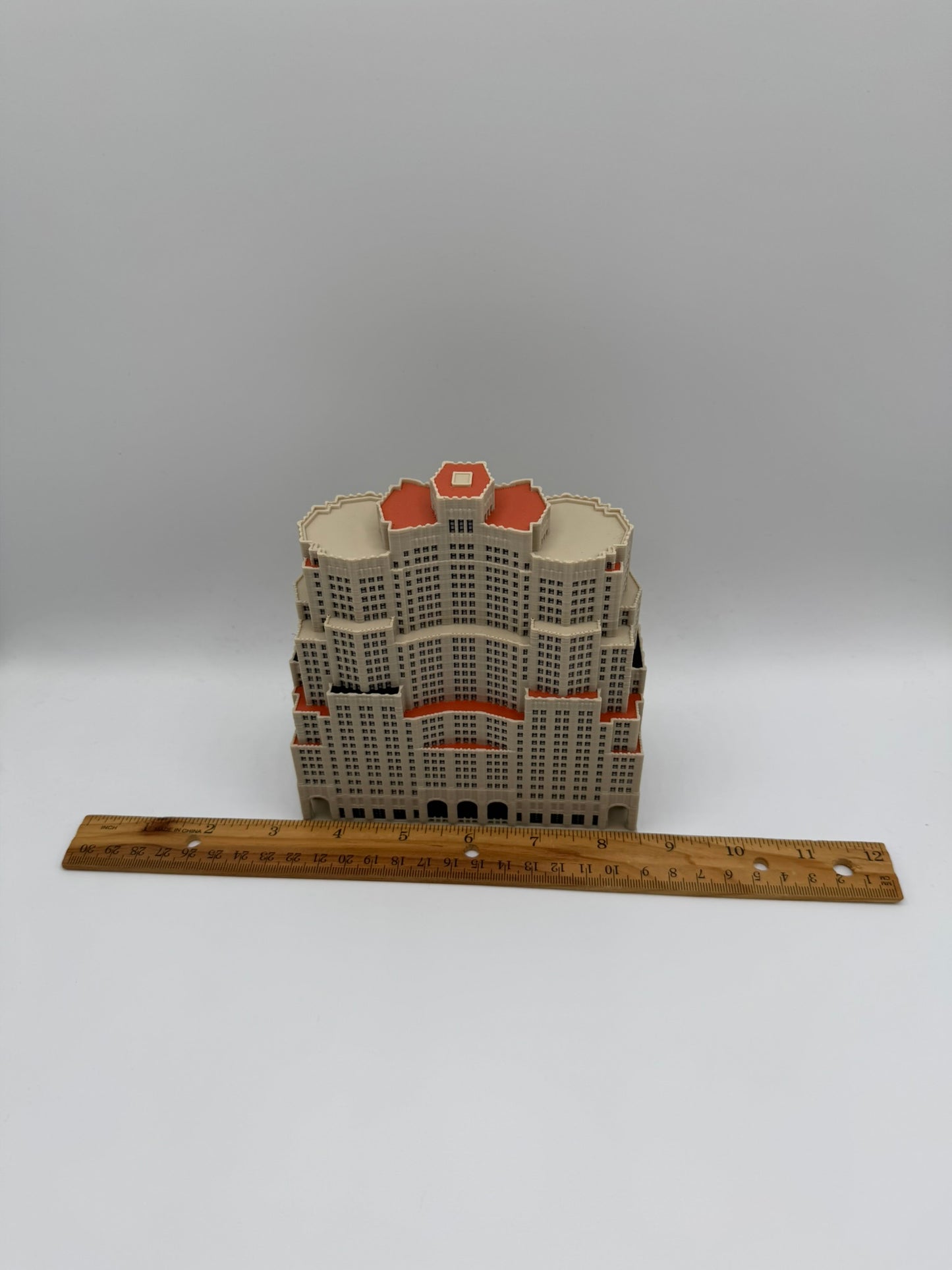 Metropolitan Life North Building Model- 3D Printed Full Color