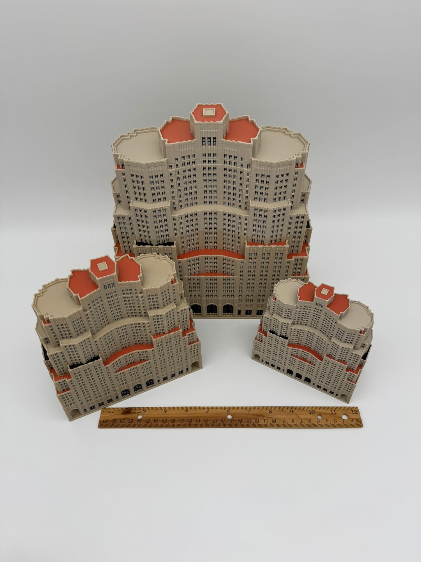 Metropolitan Life North Building Model- 3D Printed Full Color
