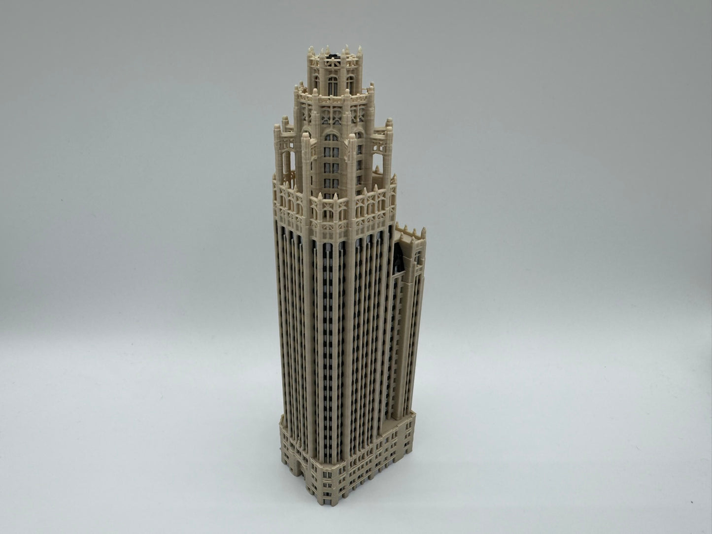 Tribune Tower Model- 3D Printed Full Color