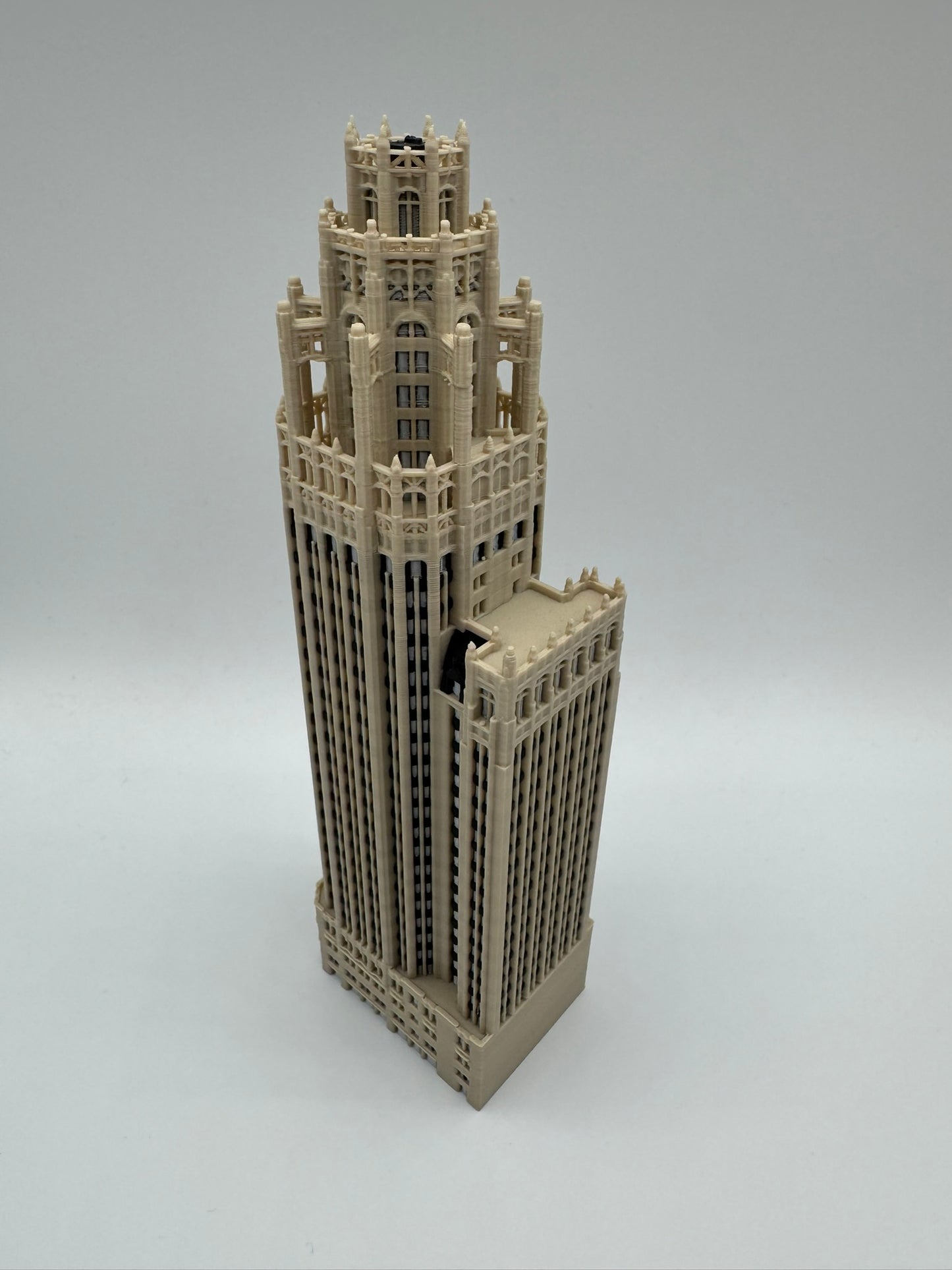 Tribune Tower Model- 3D Printed Full Color