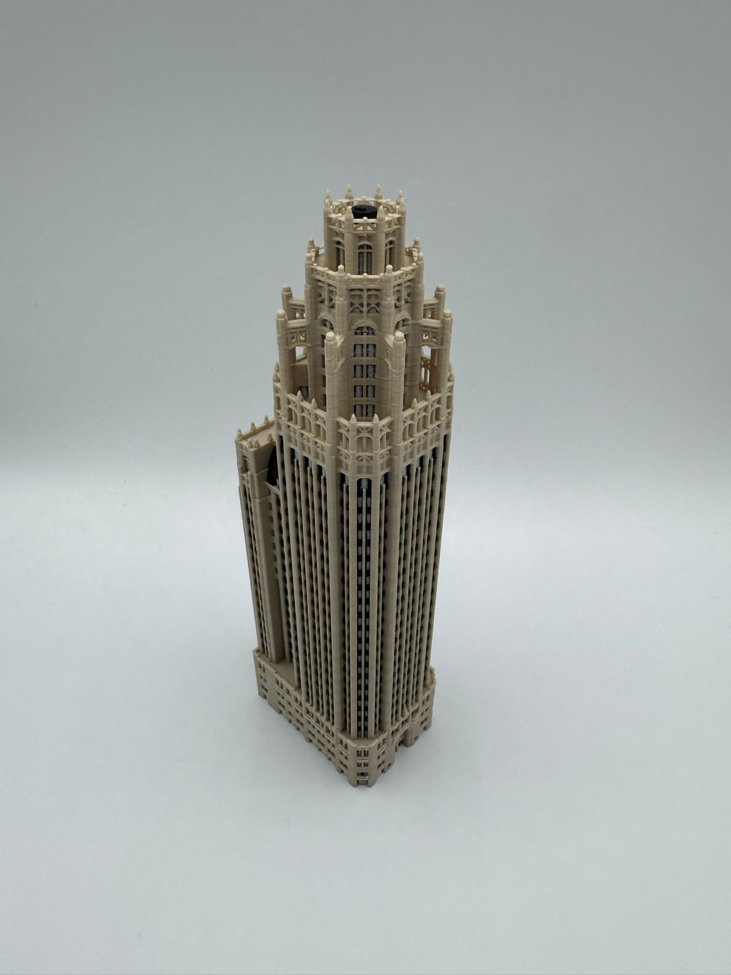 Tribune Tower Model- 3D Printed Full Color