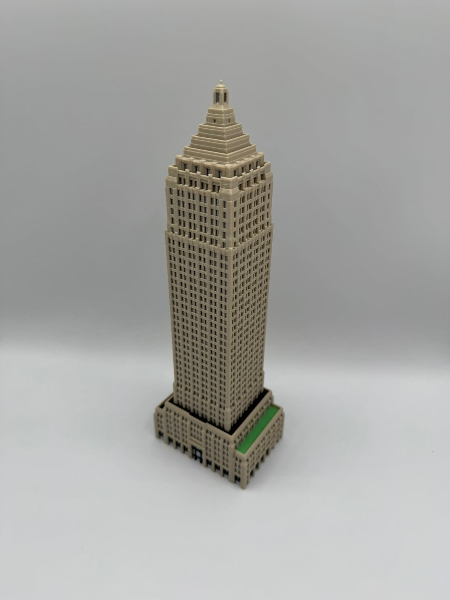 Gulf Tower Model- 3D Printed Full Color