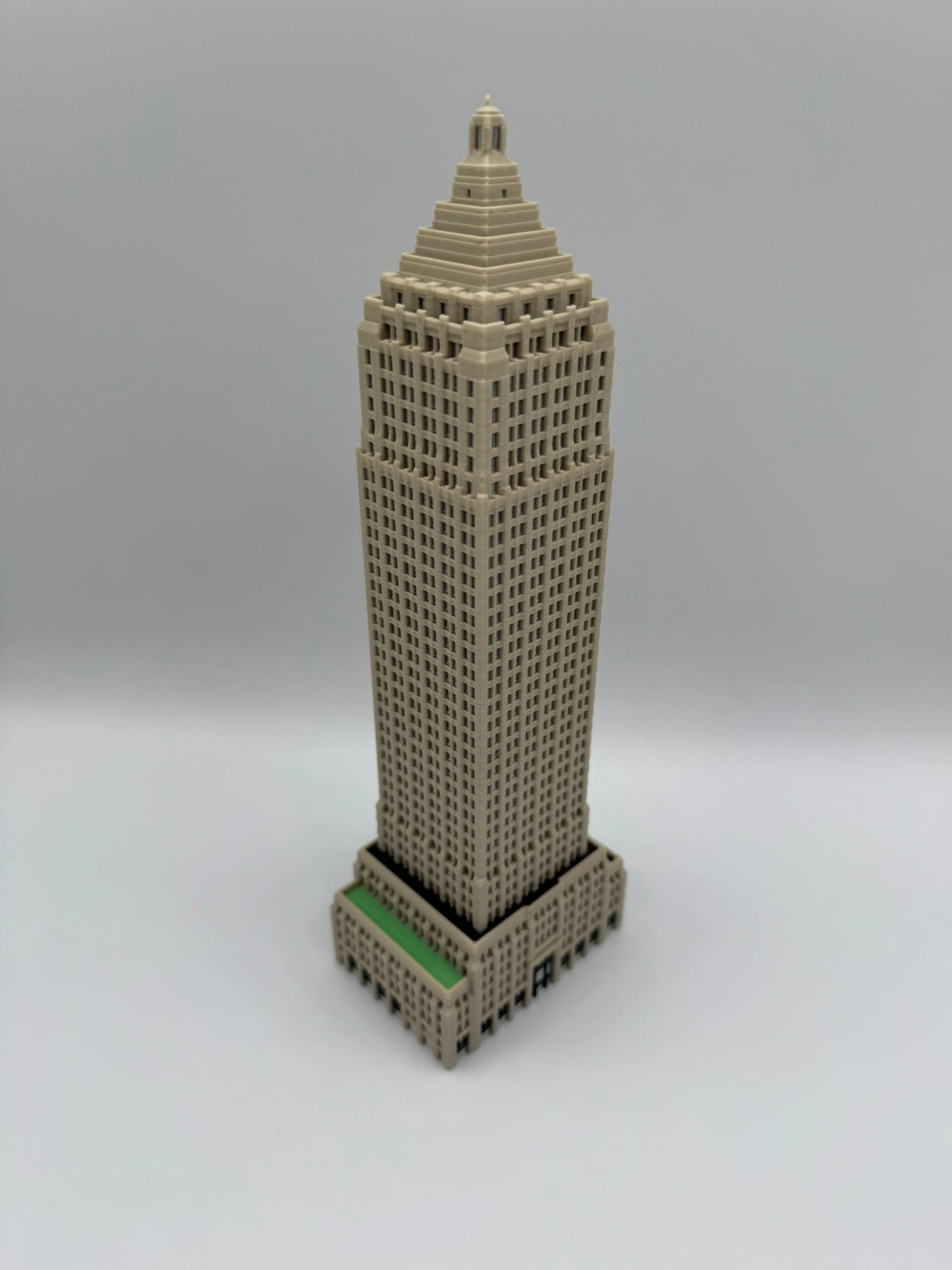 Gulf Tower Model- 3D Printed Full Color