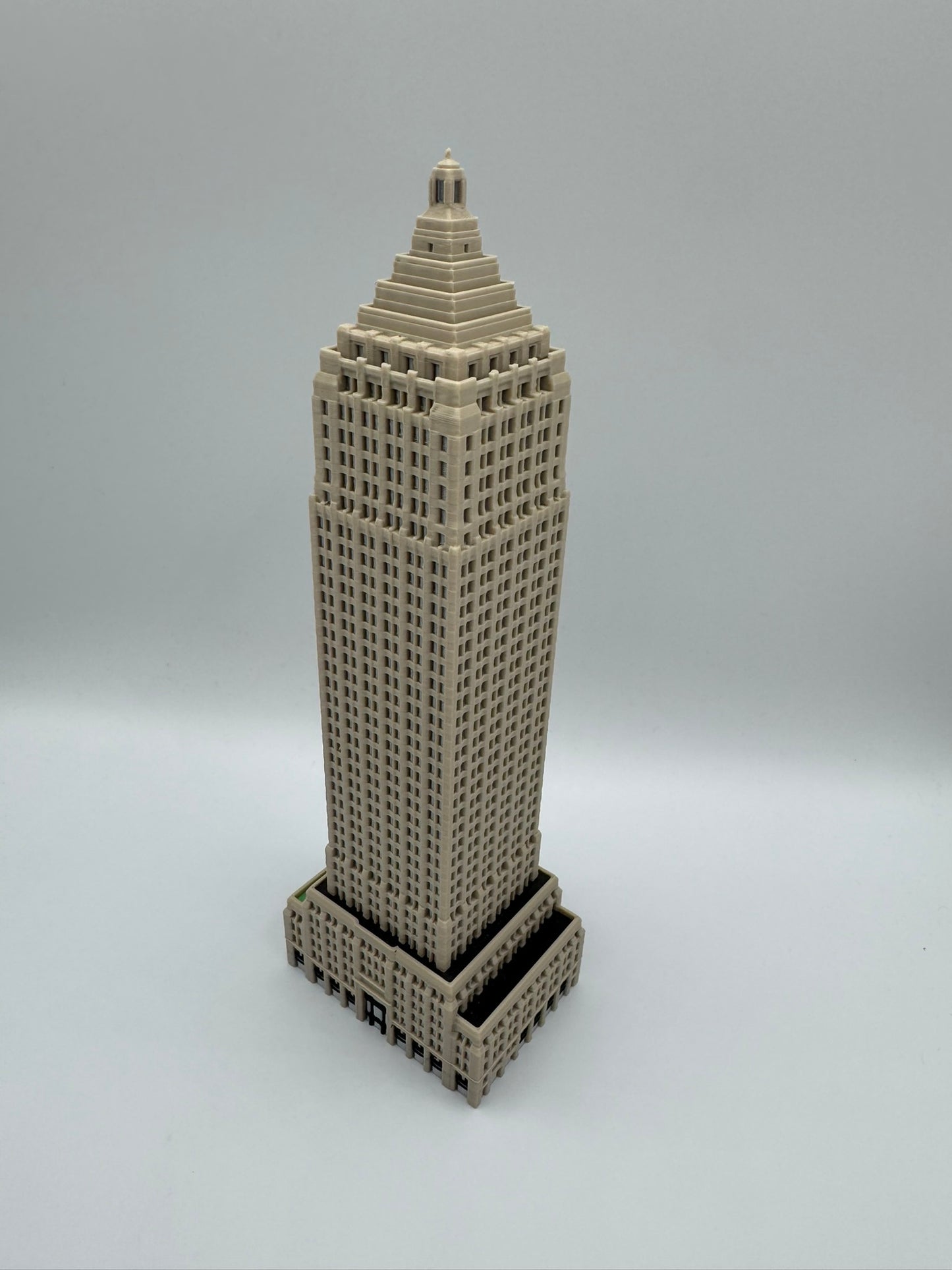 Gulf Tower Model- 3D Printed Full Color