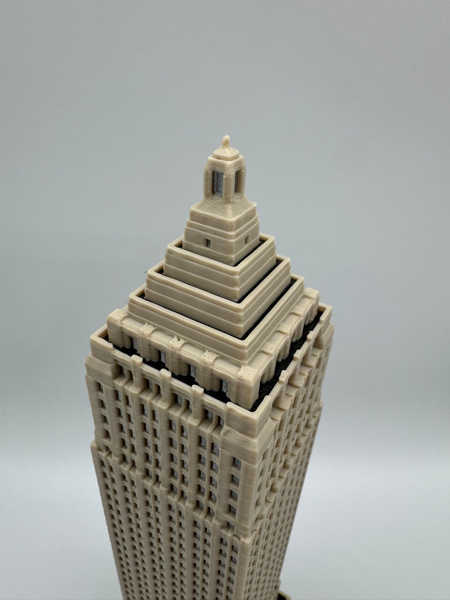 Gulf Tower Model- 3D Printed Full Color