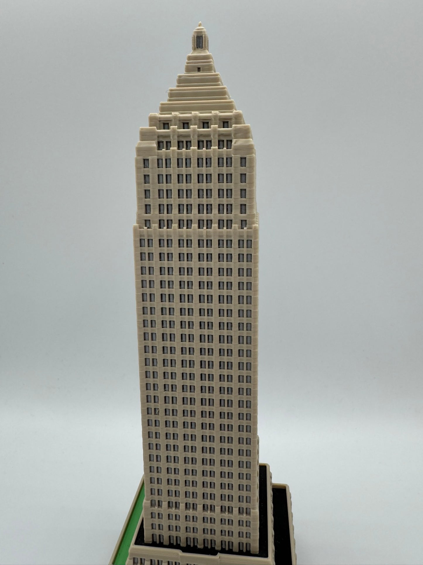Gulf Tower Model- 3D Printed Full Color