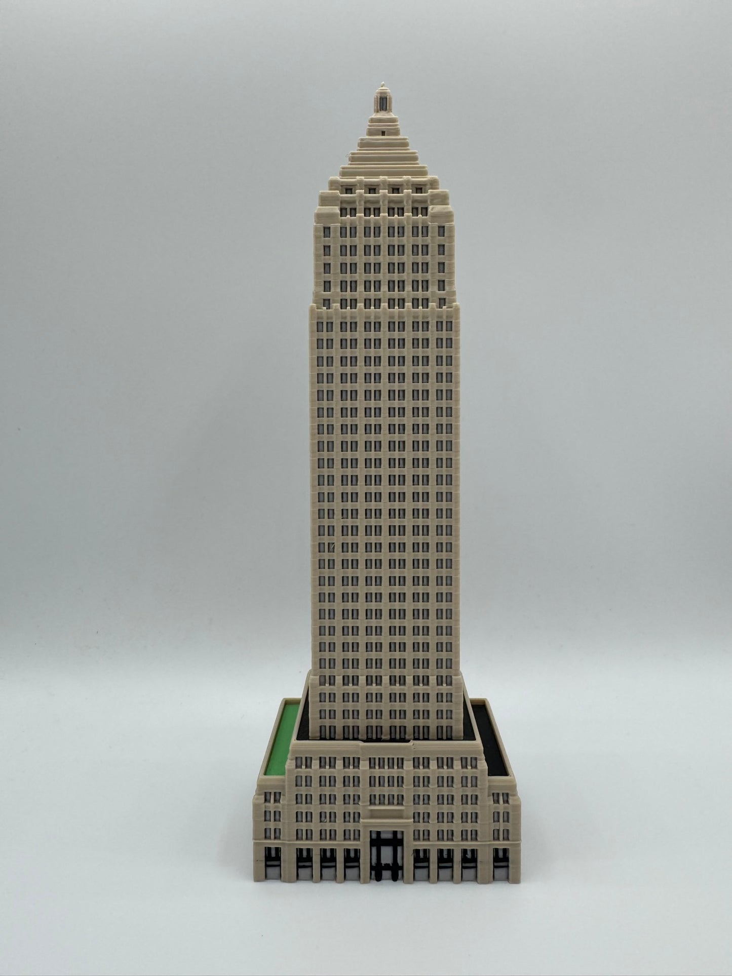 Gulf Tower Model- 3D Printed Full Color