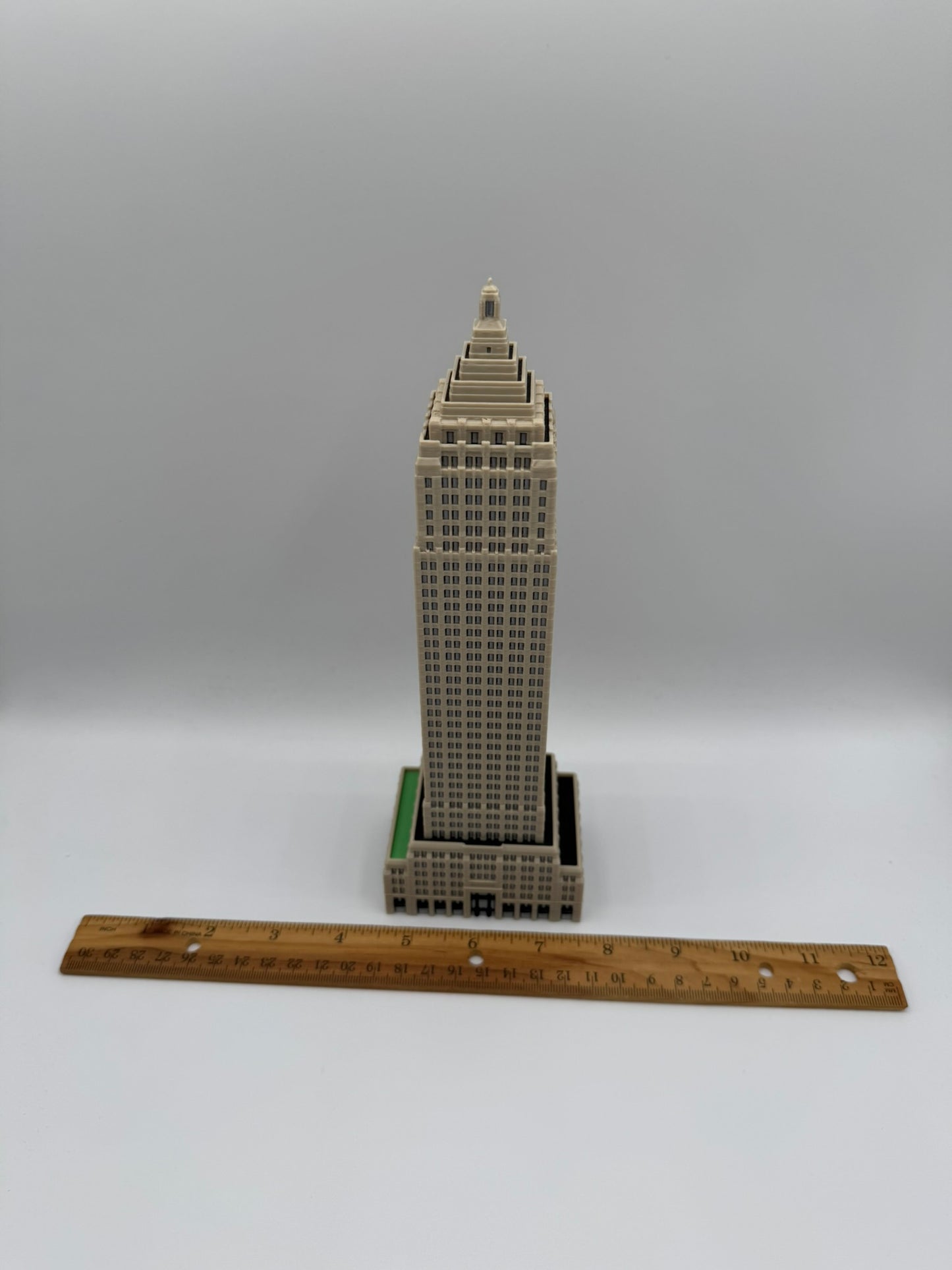 Gulf Tower Model- 3D Printed Full Color