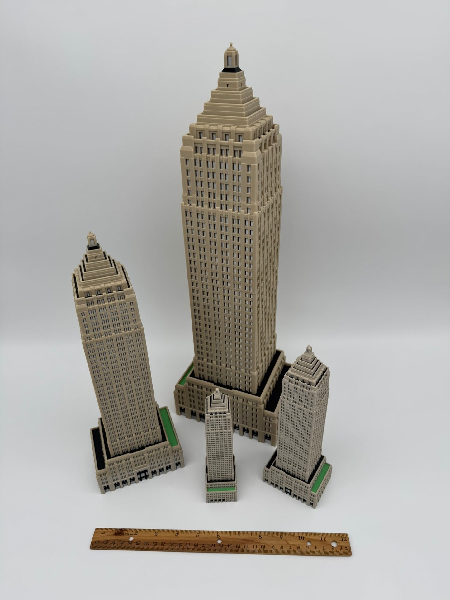 Gulf Tower Model- 3D Printed Full Color