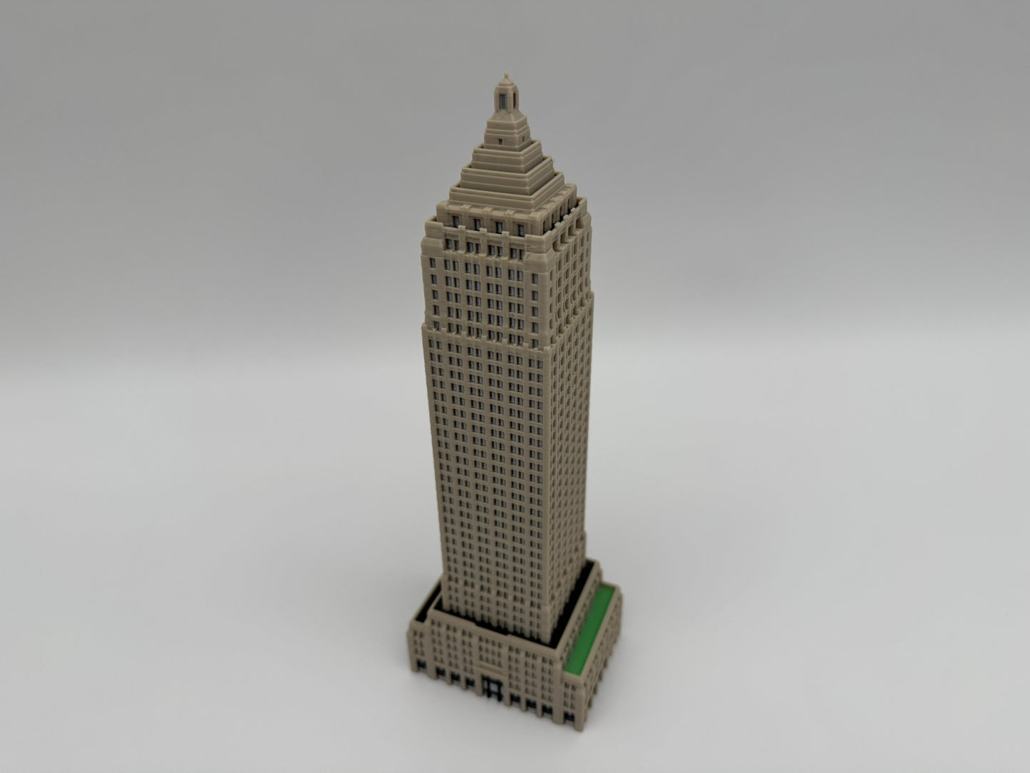 Gulf Tower Model- 3D Printed Full Color