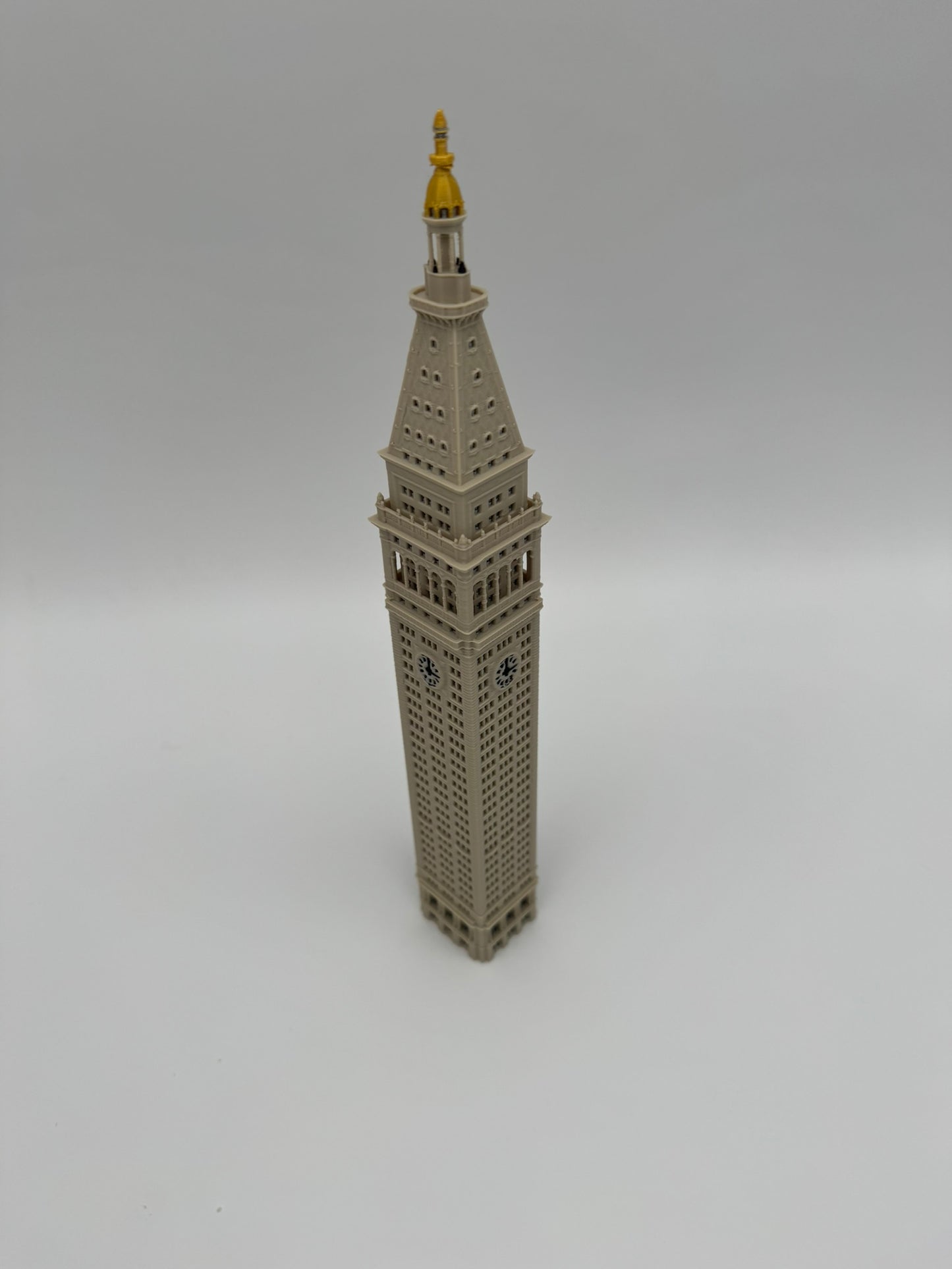 Metropolitan Life Tower Model- 3D Printed Full Color