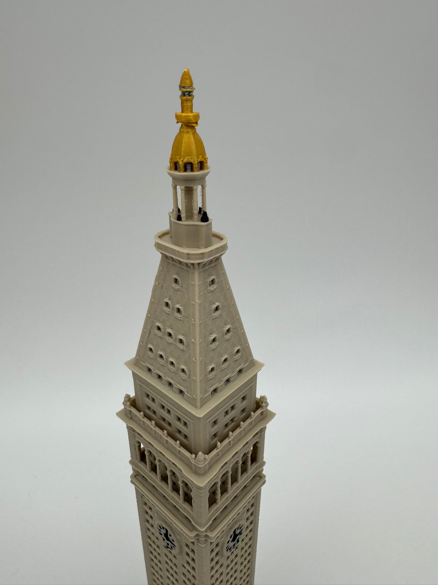 Metropolitan Life Tower Model- 3D Printed Full Color