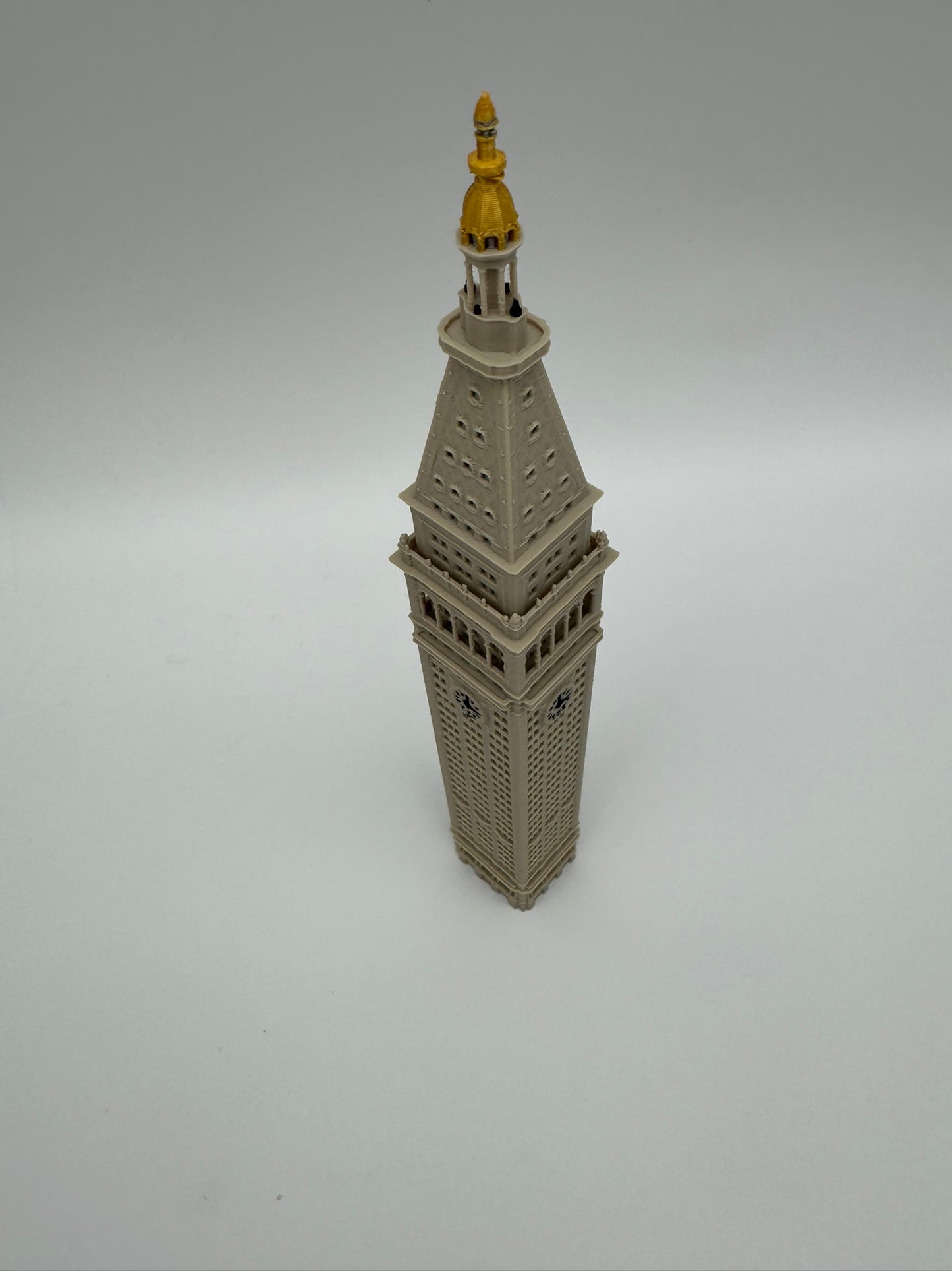Metropolitan Life Tower Model- 3D Printed Full Color